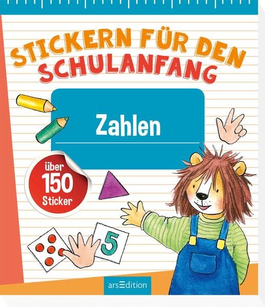Stickern für den Schulanfang - Zahlen: Über 150 Sticker Tiptoi & Games