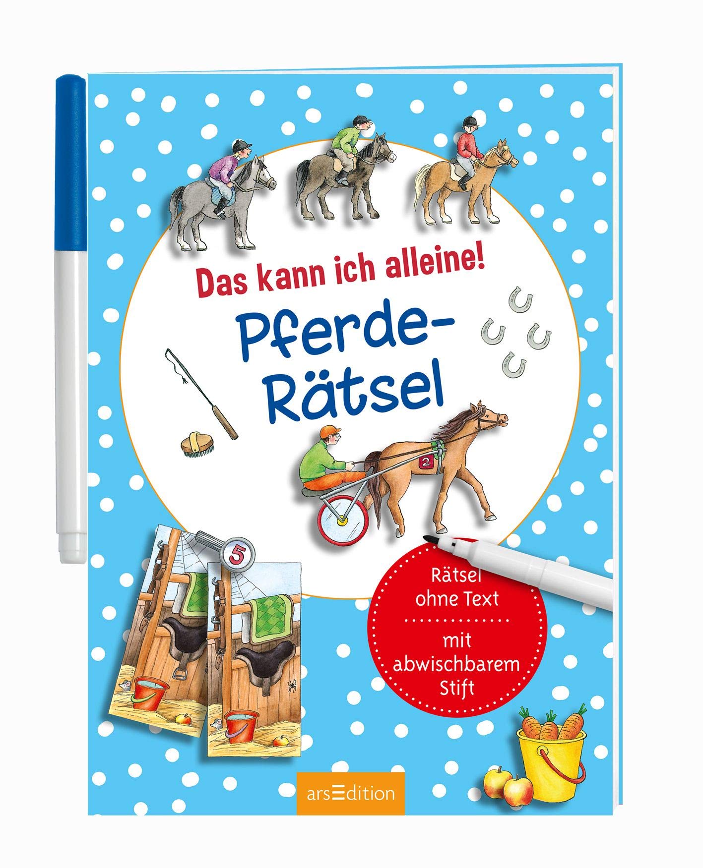 Das kann ich alleine! Pferde-Rätsel Non-fiction