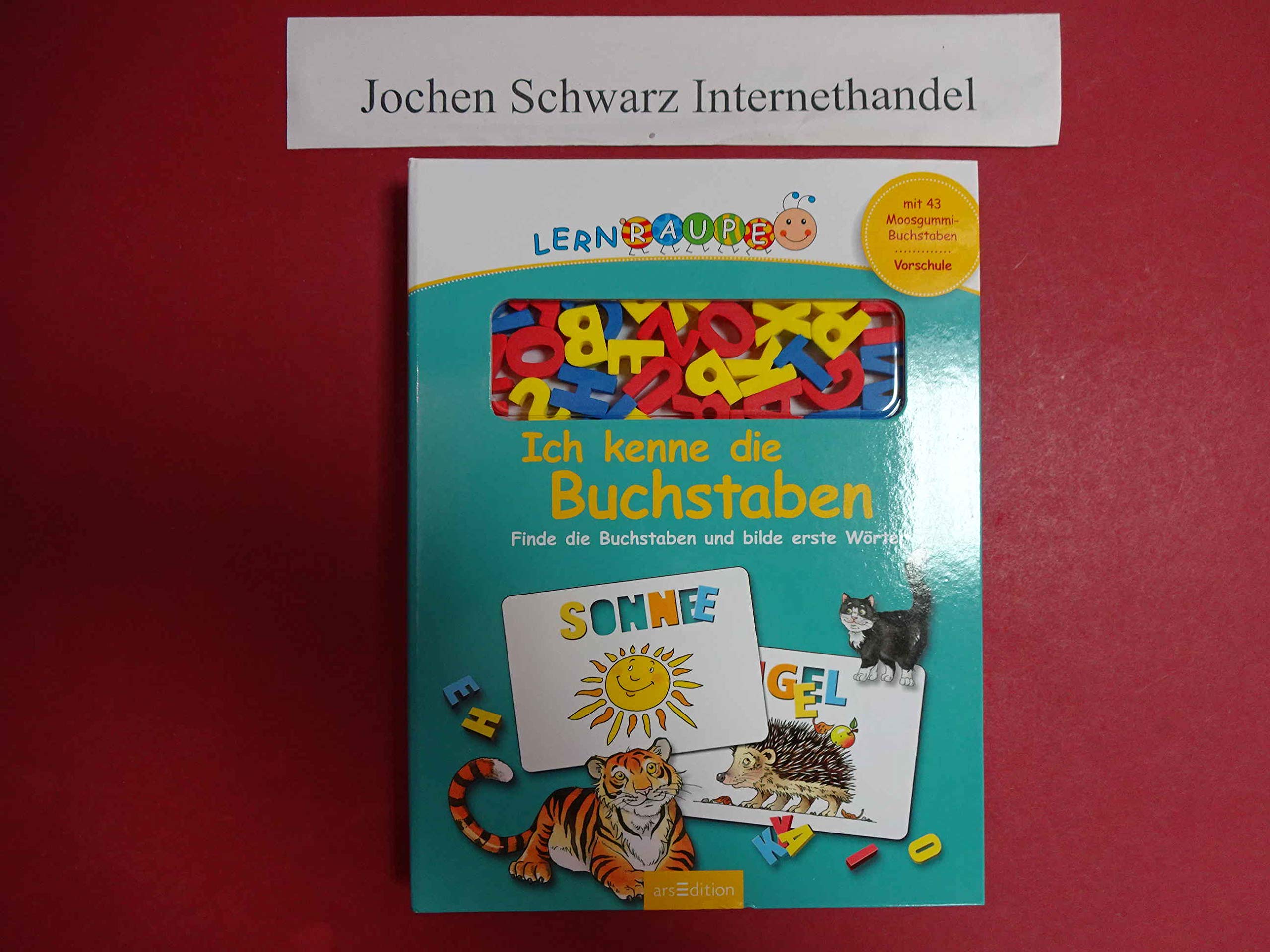 Lernraupe - Ich kenne die Buchstaben book
