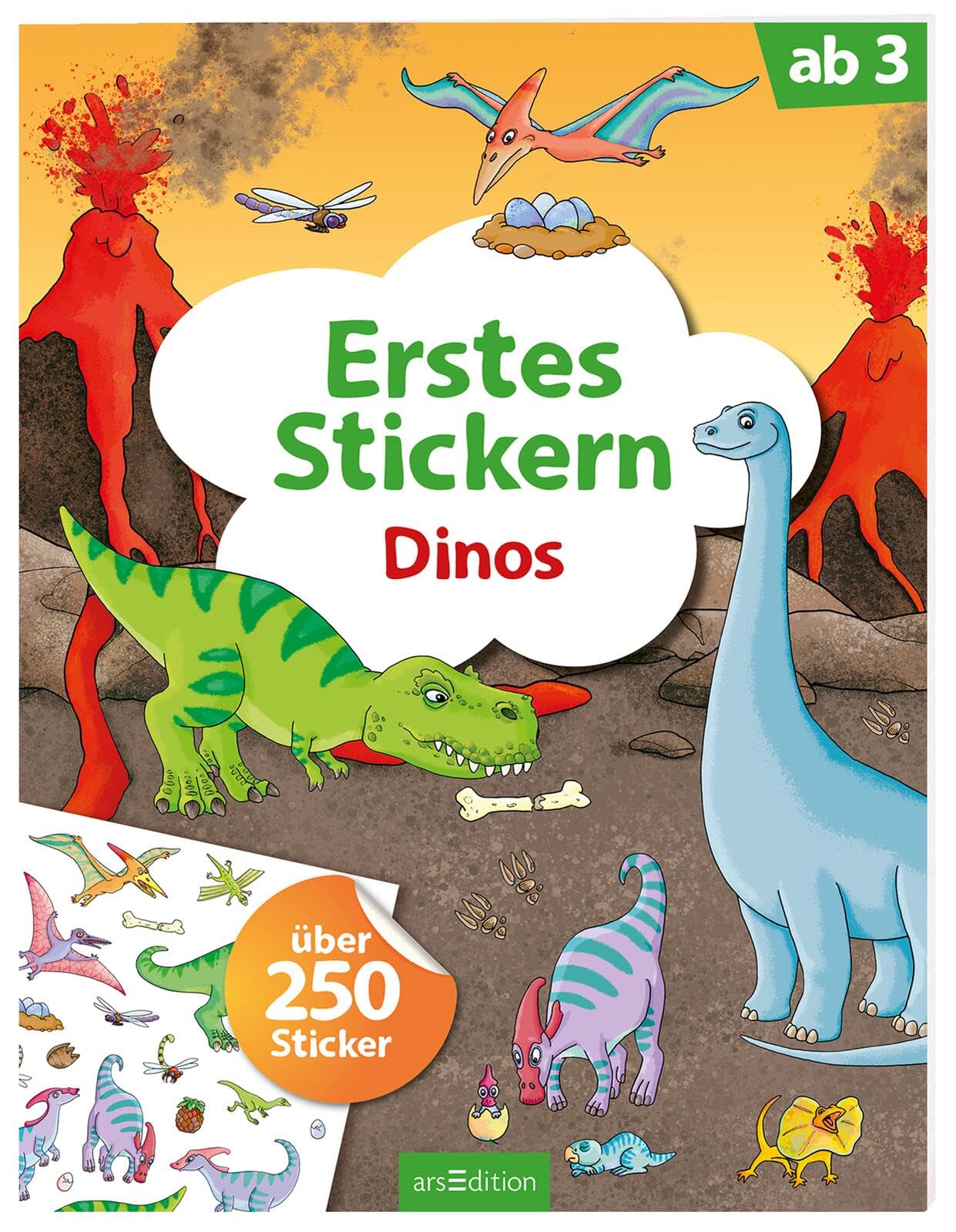 Erstes Stickern Dinos Non-fiction