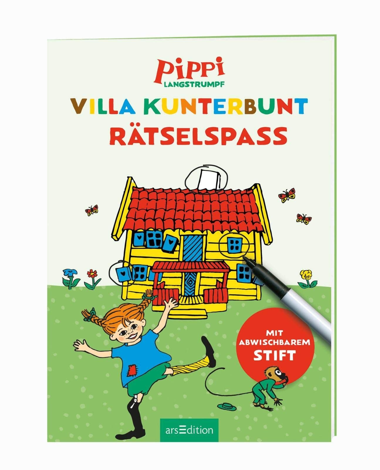 Pippi Langstrumpf: Pippi Langstrumpf - Villa Kunterbunt Rätselspaß book