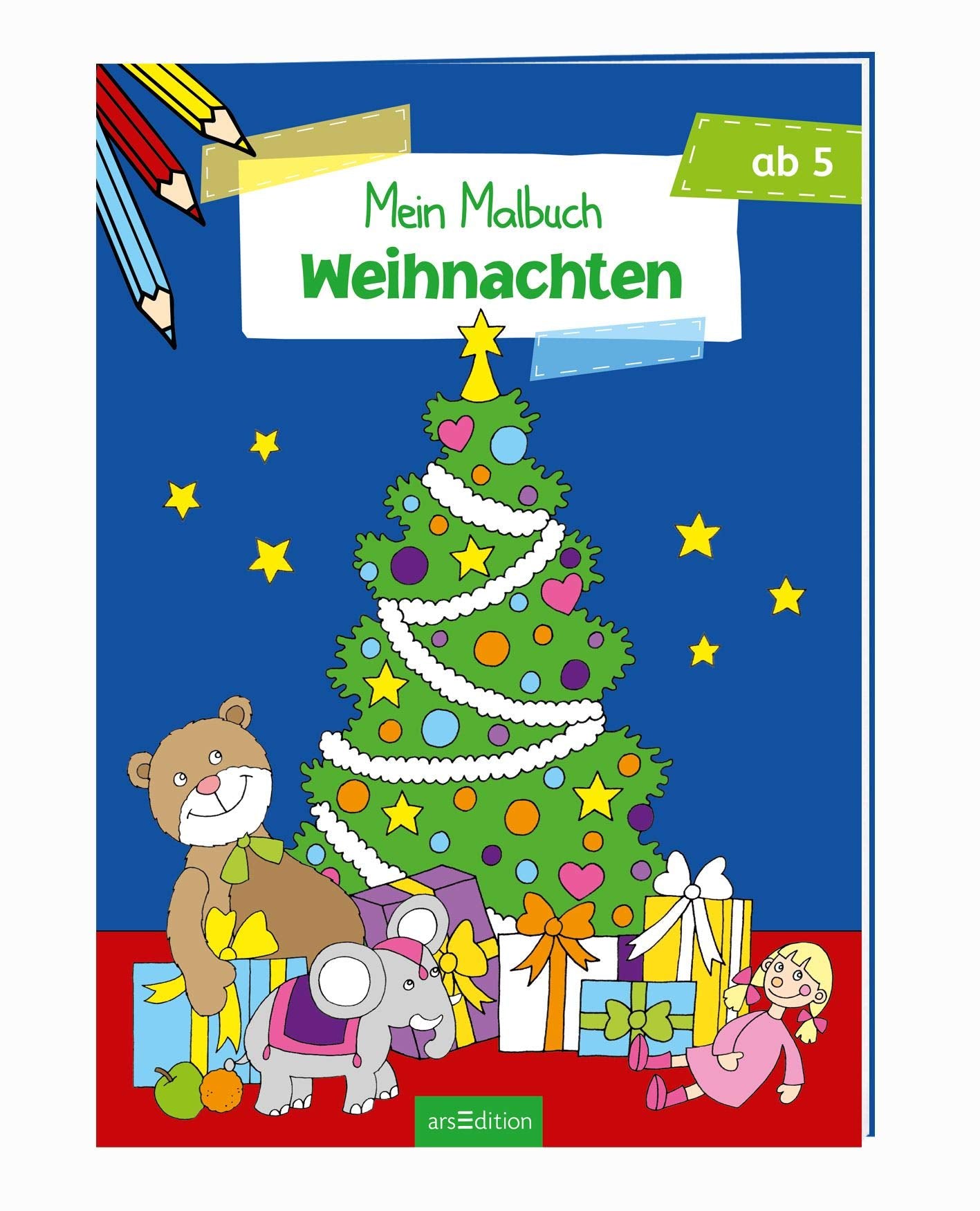 Malbuch ab 5 Jahren - Weihnachten Non-fiction