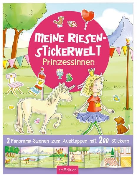 Meine Riesen-Stickerwelt Prinzessinnen book