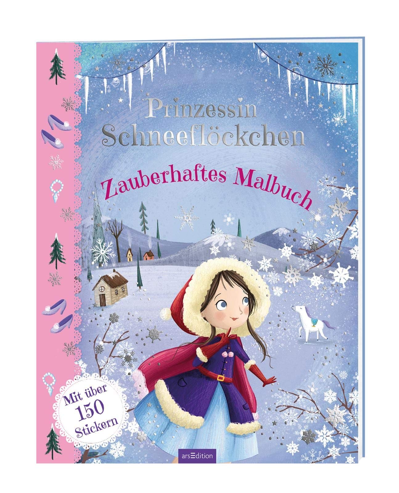 Prinzessin Schneeflöckchen - Zauberhaftes Malbuch Non-fiction
