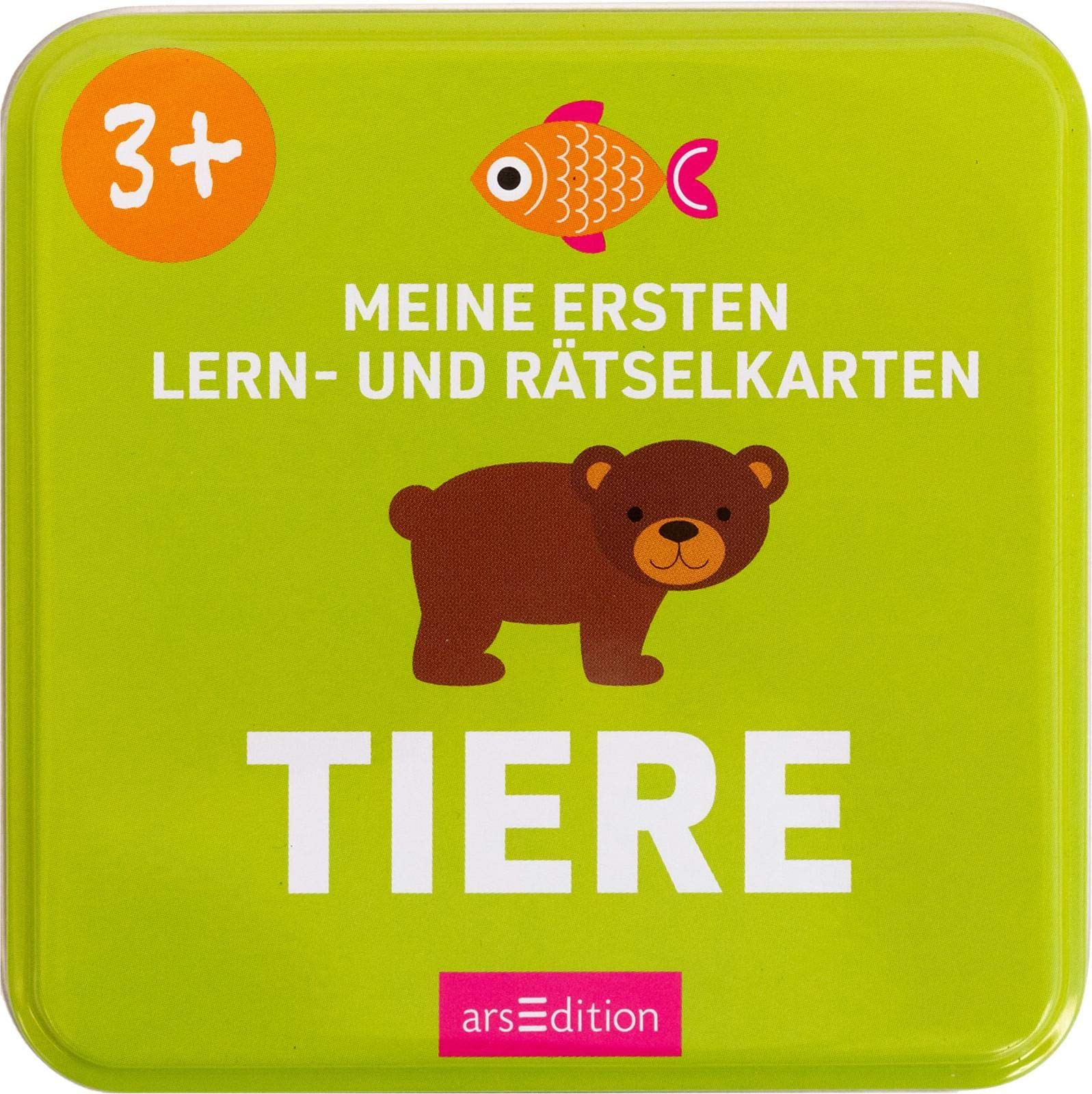 Meine ersten Lern- und Rätselkarten Tiere Leisure & Fun