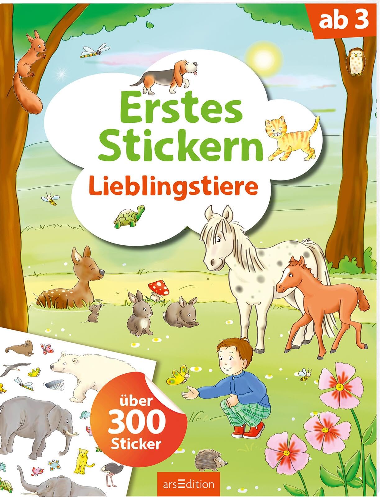 Erstes Stickern Lieblingstiere Non-fiction