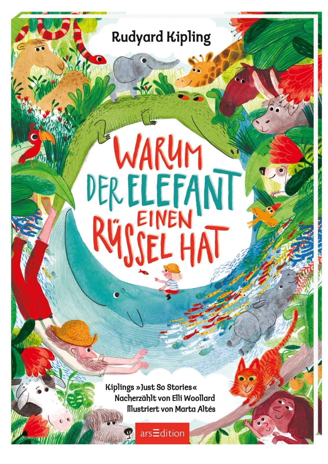 Warum der Elefant einen Rüssel hat Children's books