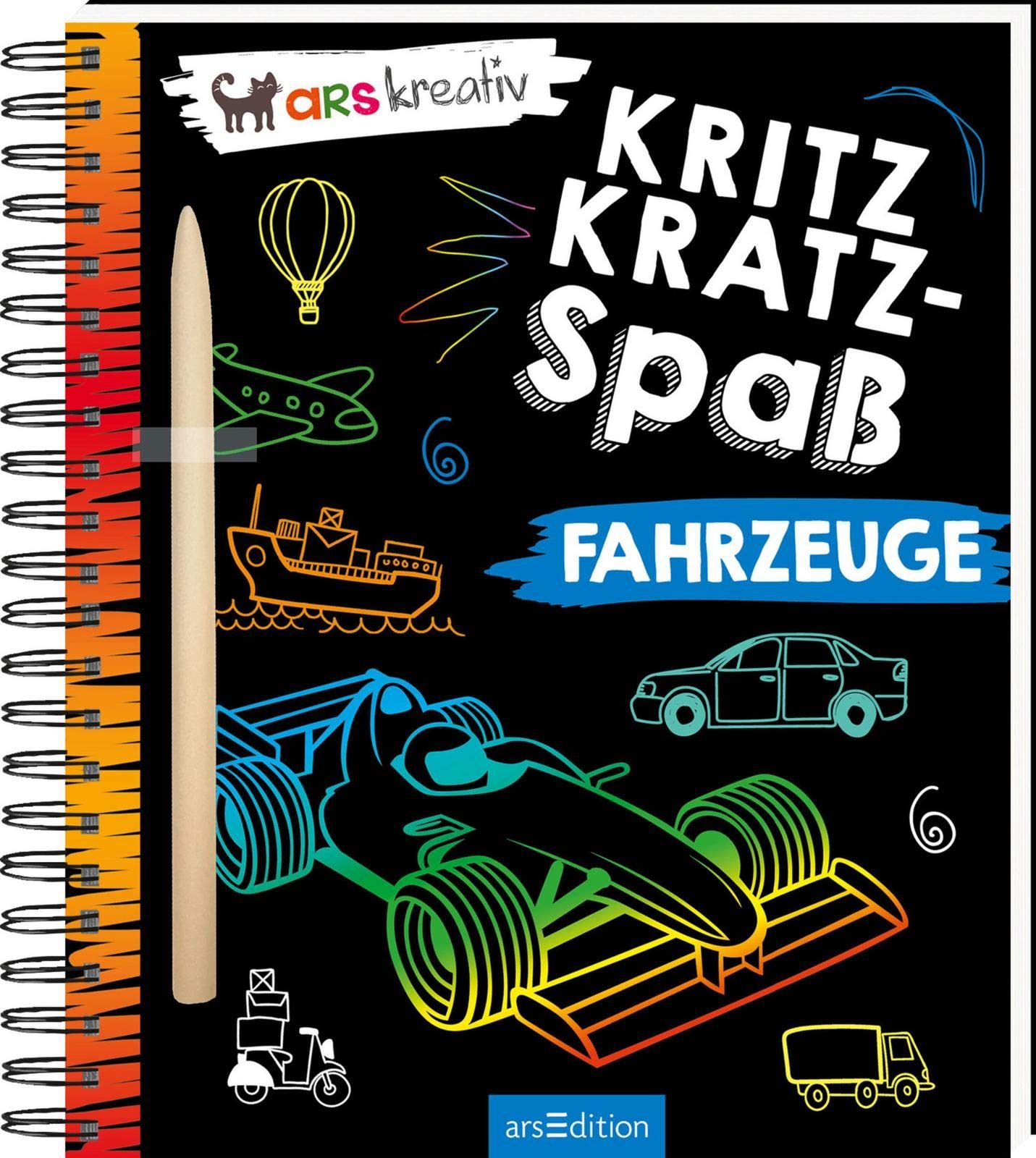 Kritzkratz-Spaß Fahrzeuge Tiptoi & Games