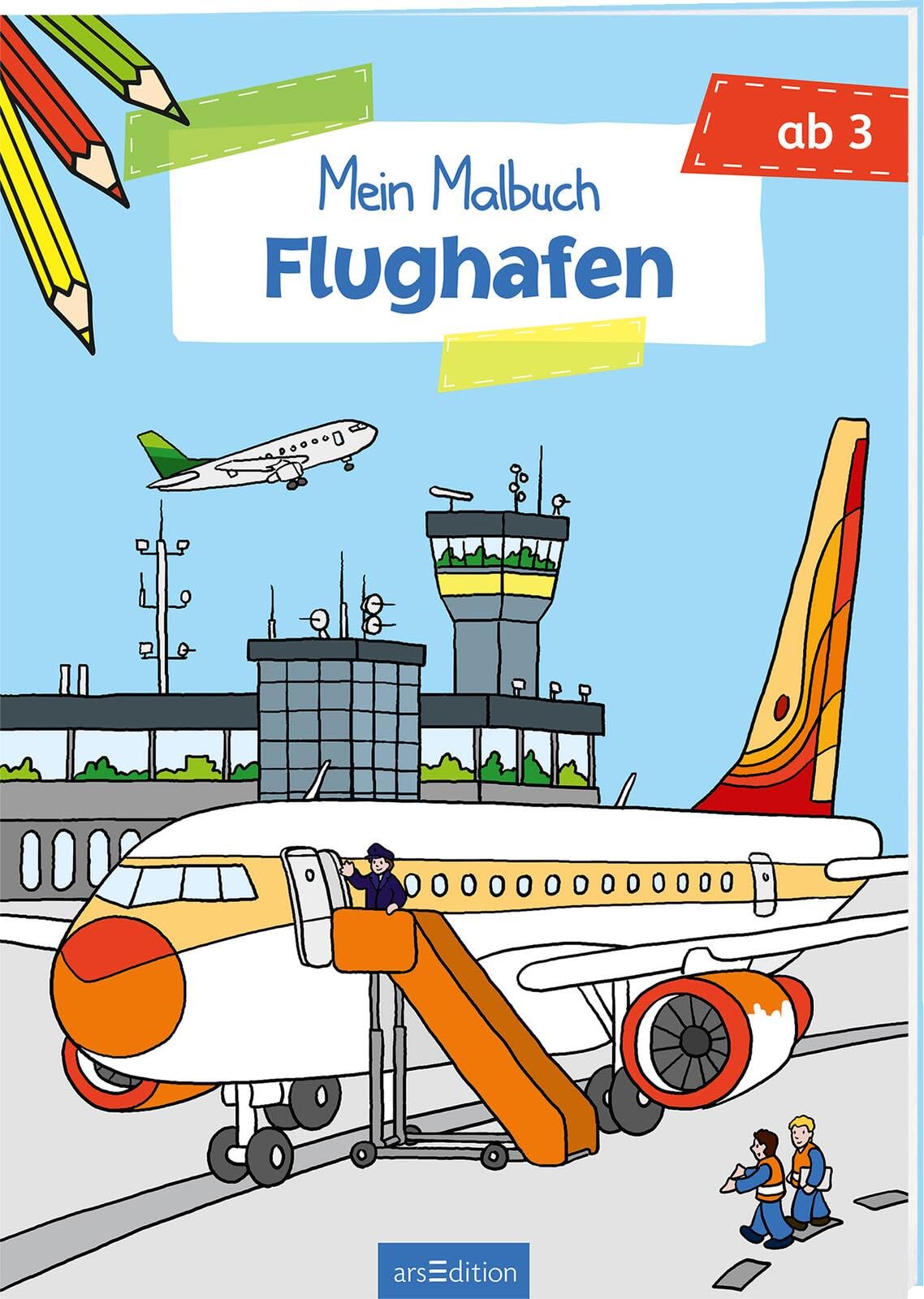 Mein Malbuch ab 3 Jahren – Flughafen VE 5 Non-fiction