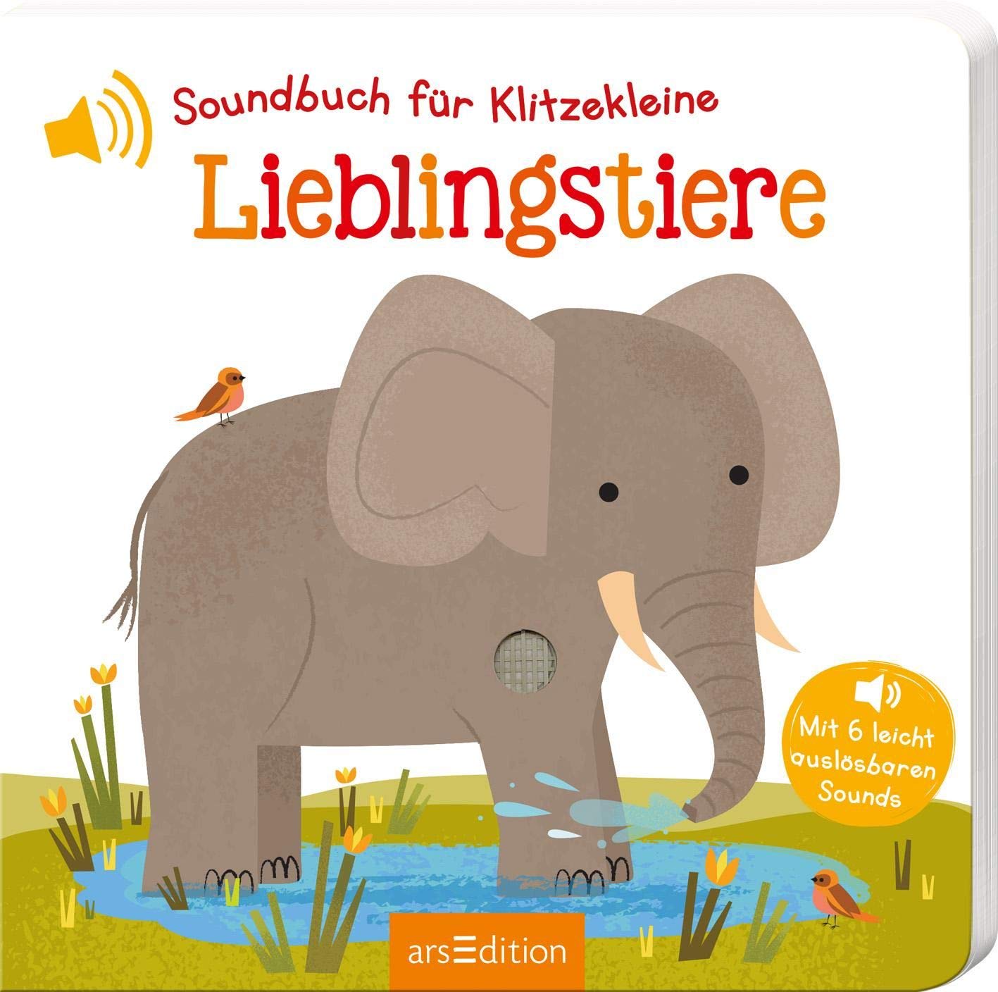 Soundbuch für Klitzekleine - Lieblingstiere: Mit 6 leicht auslösbaren Sounds Non-fiction