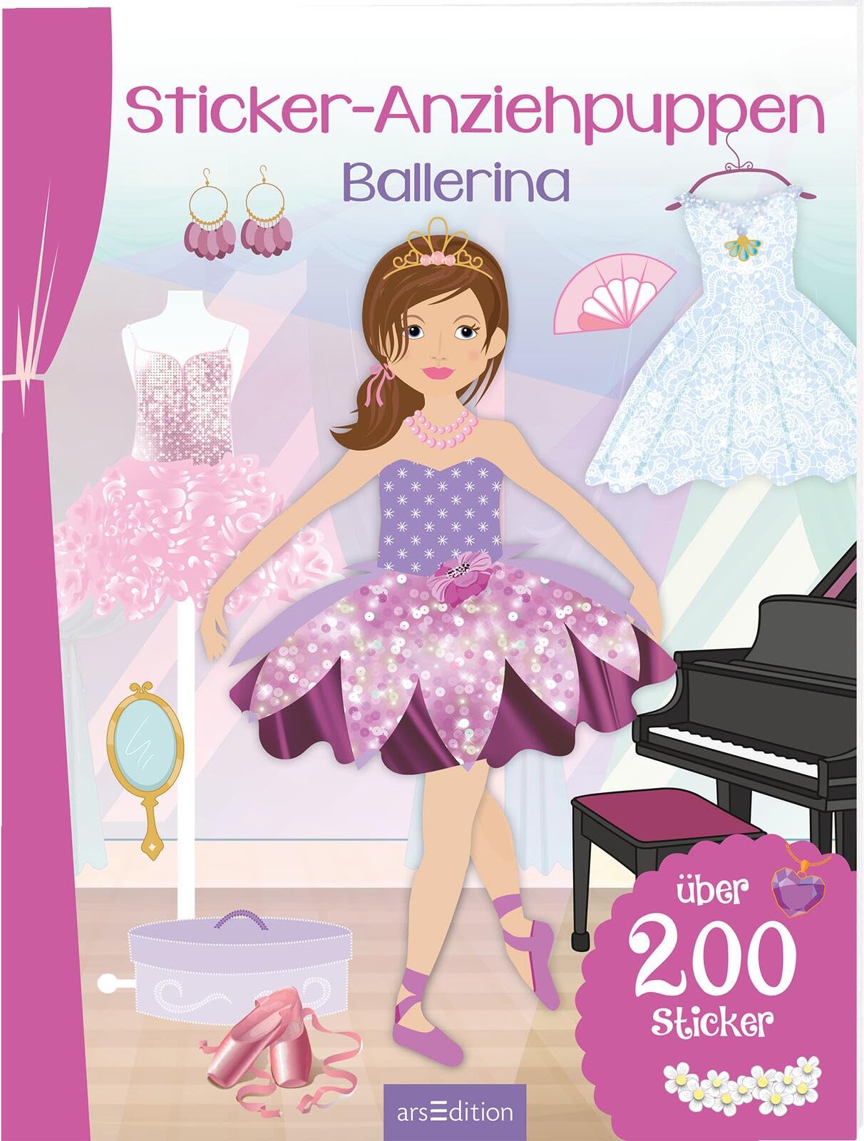 Sticker-Anziehpuppen Ballerina Non-fiction
