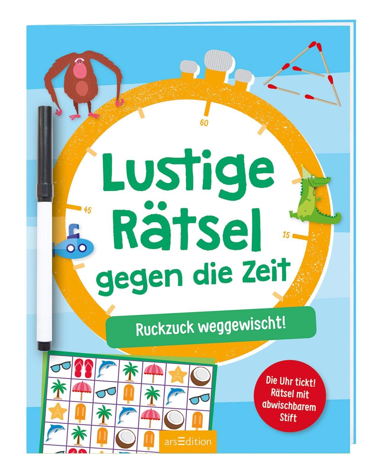 Lustige Rätsel gegen die Zeit book