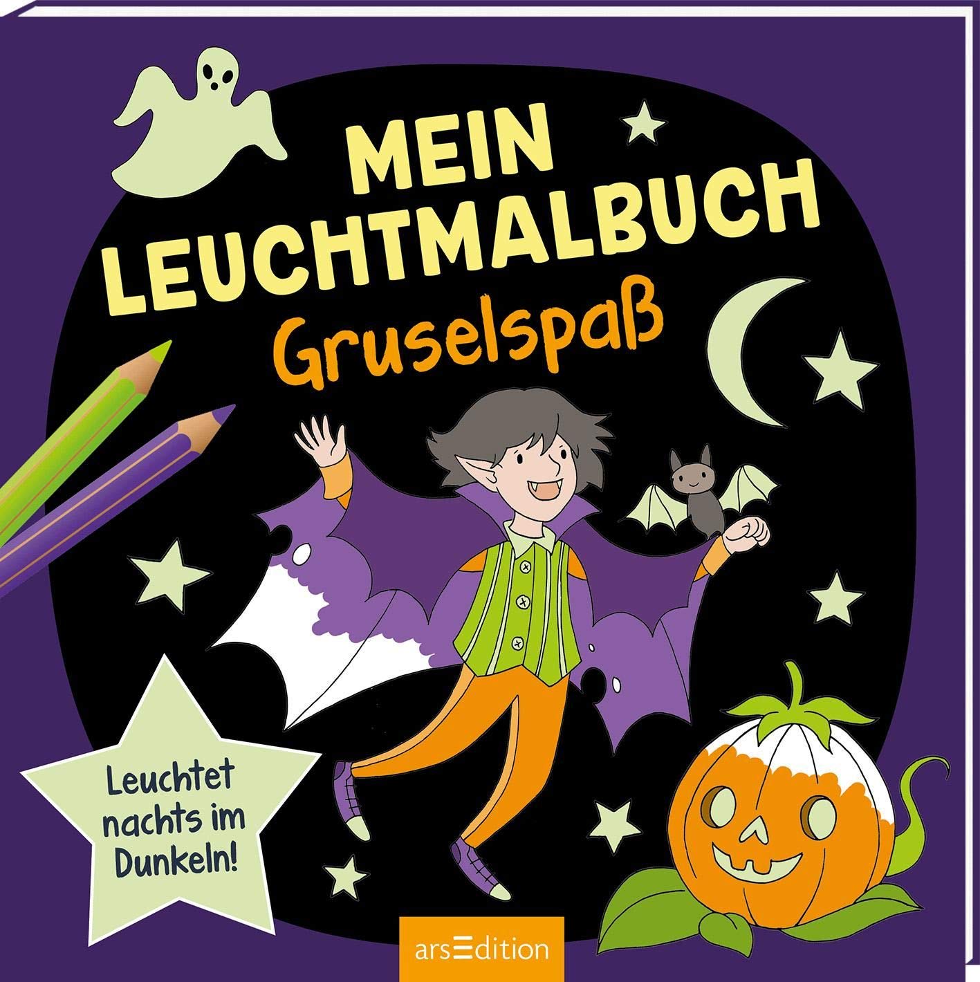 Mein Leuchtmalbuch - Gruselspaß book