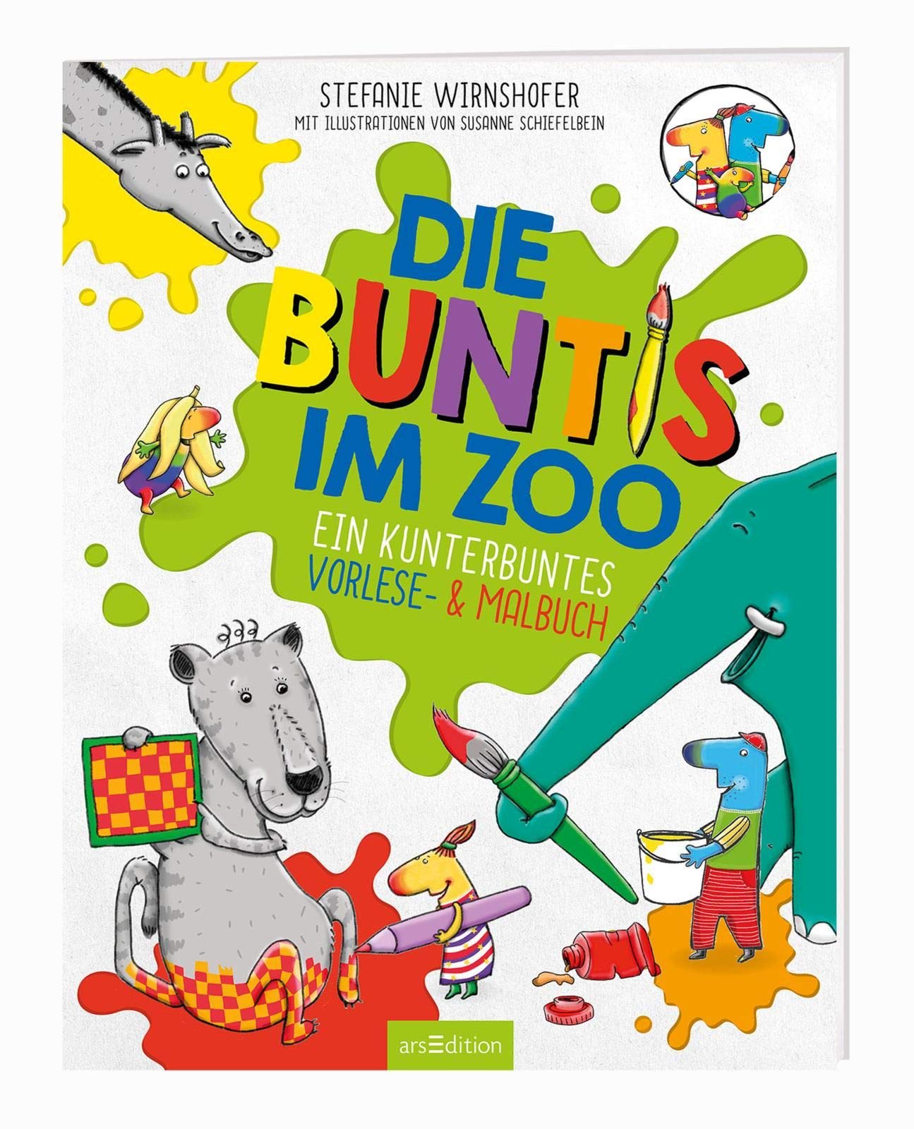 Die Buntis im Zoo: Ein kunterbuntes Vorlese- & Malbuch Non-fiction