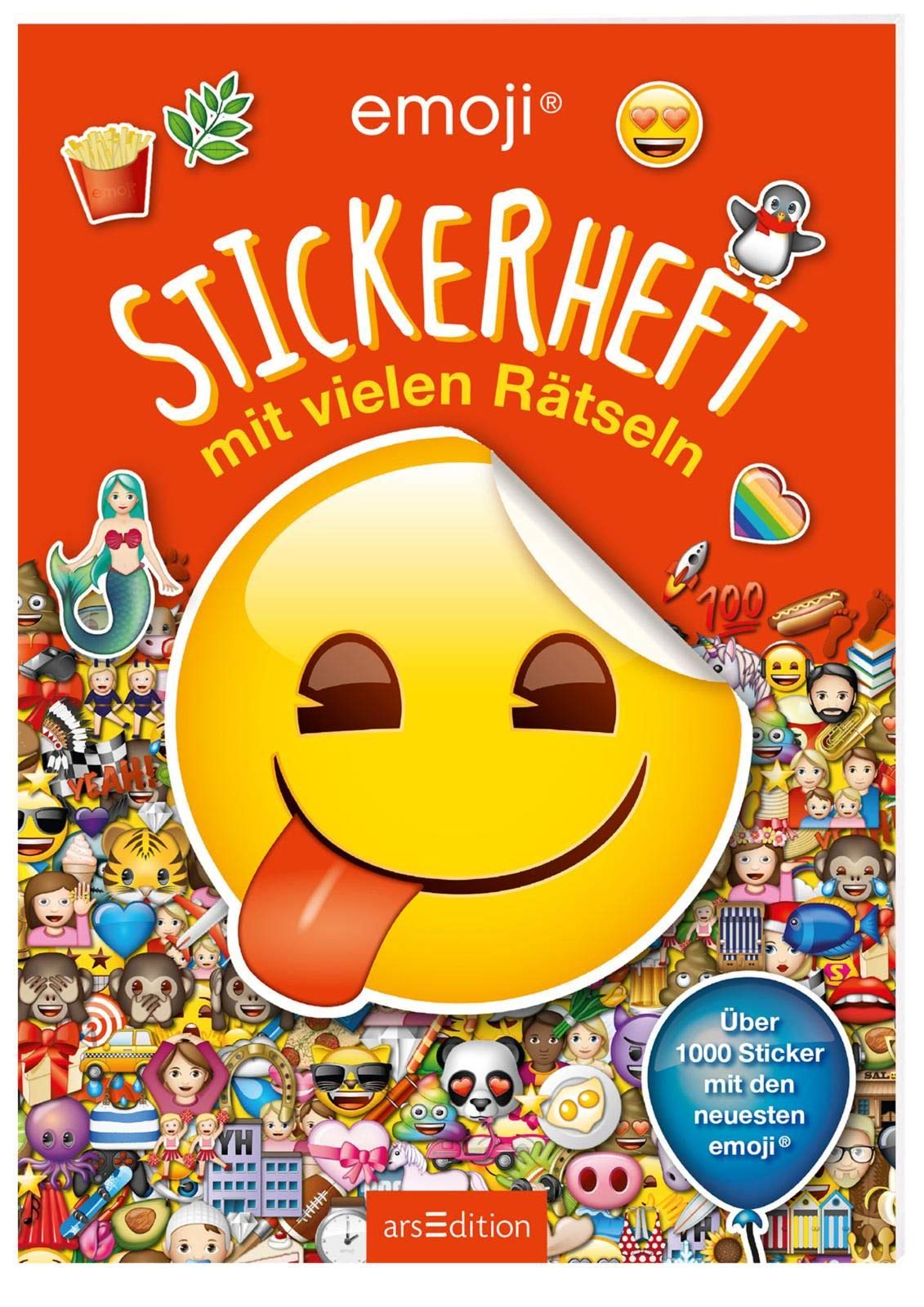 emoji - Stickerheft mit vielen Rätseln: Stickerbuch Living & Furnishing