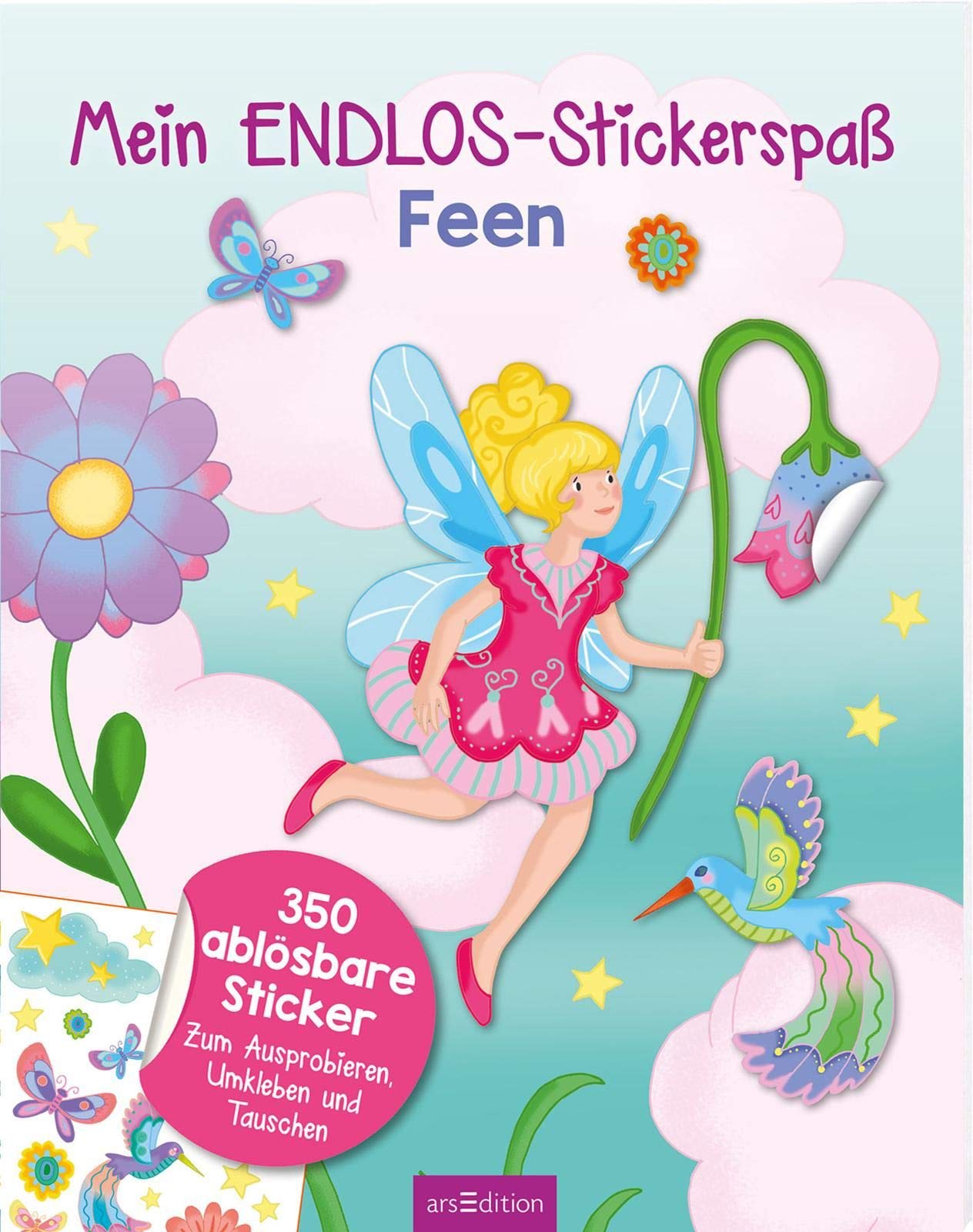 Mein Endlos-Stickerspaß Feen: Über 350 ablösbare Sticker Tiptoi & Games
