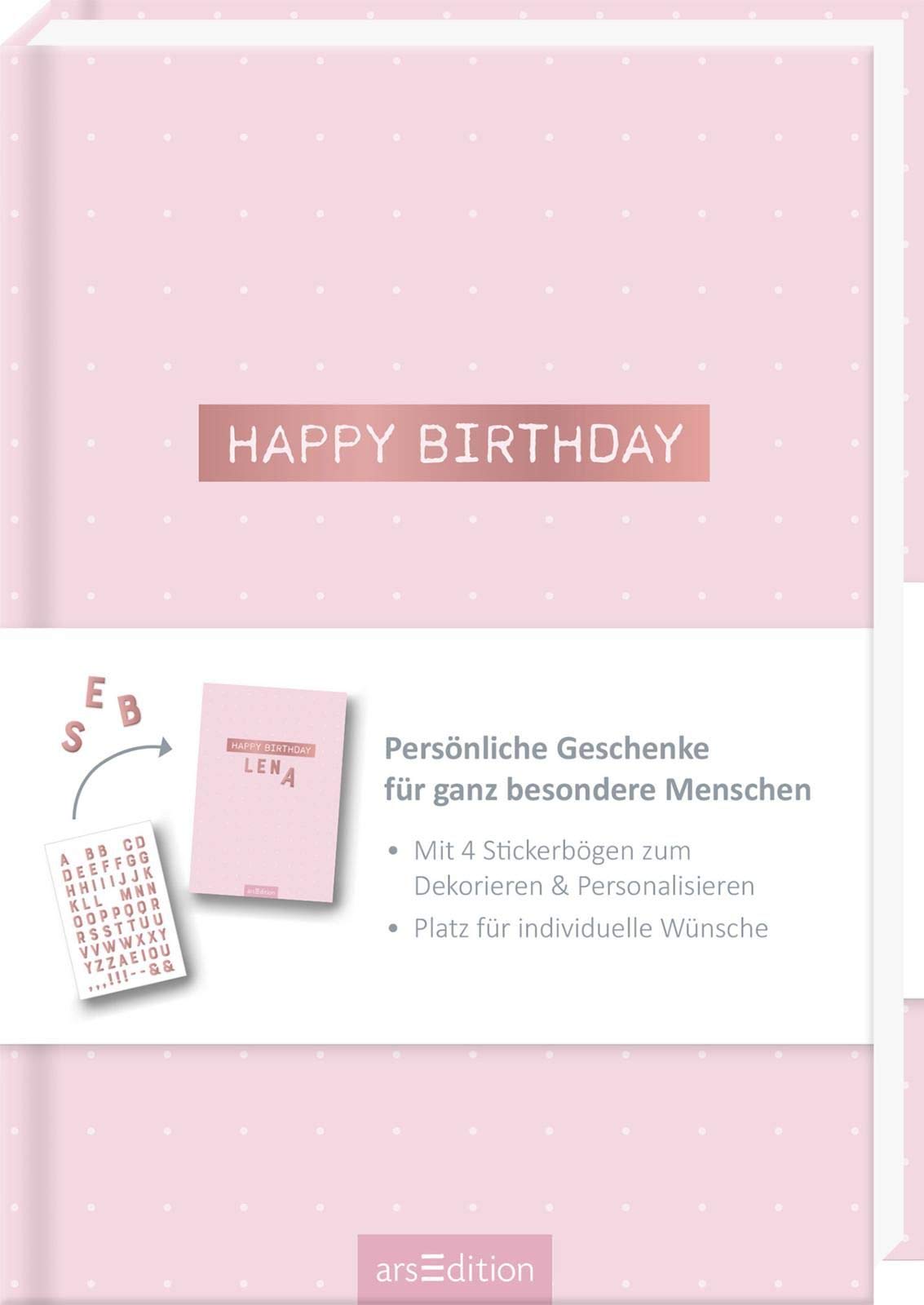Happy Birthday: Zum Eintragen und Verschenken | Einzigartiges Buch zum Eintragen und Verschenken zum Geburtstag Contemporary literature