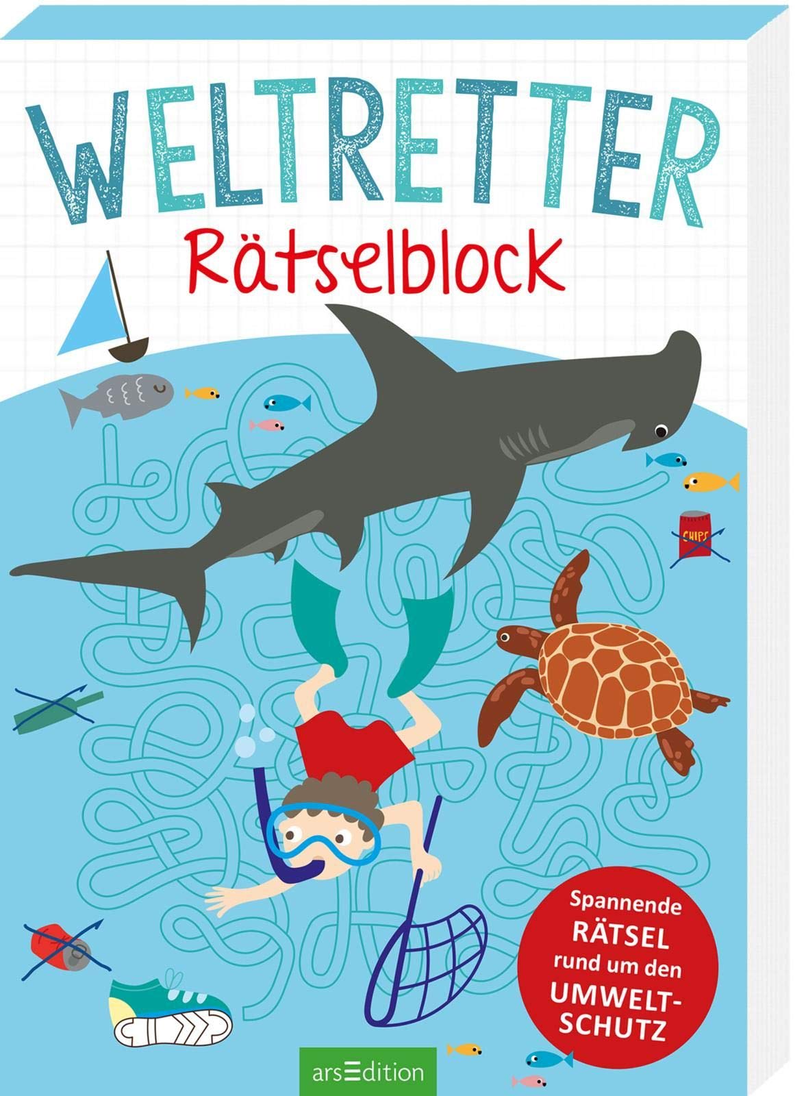 Weltretter-Rätselblock: Spannende Rätsel rund um den Umweltschutz Tiptoi & Games