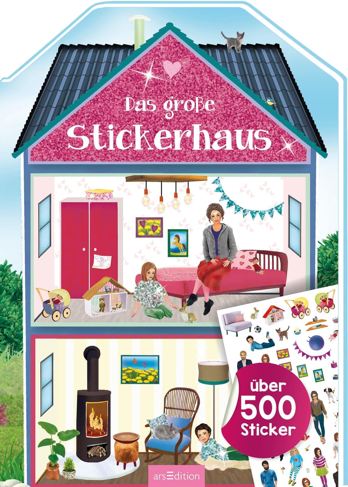 Das große Stickerhaus Non-fiction books for kids