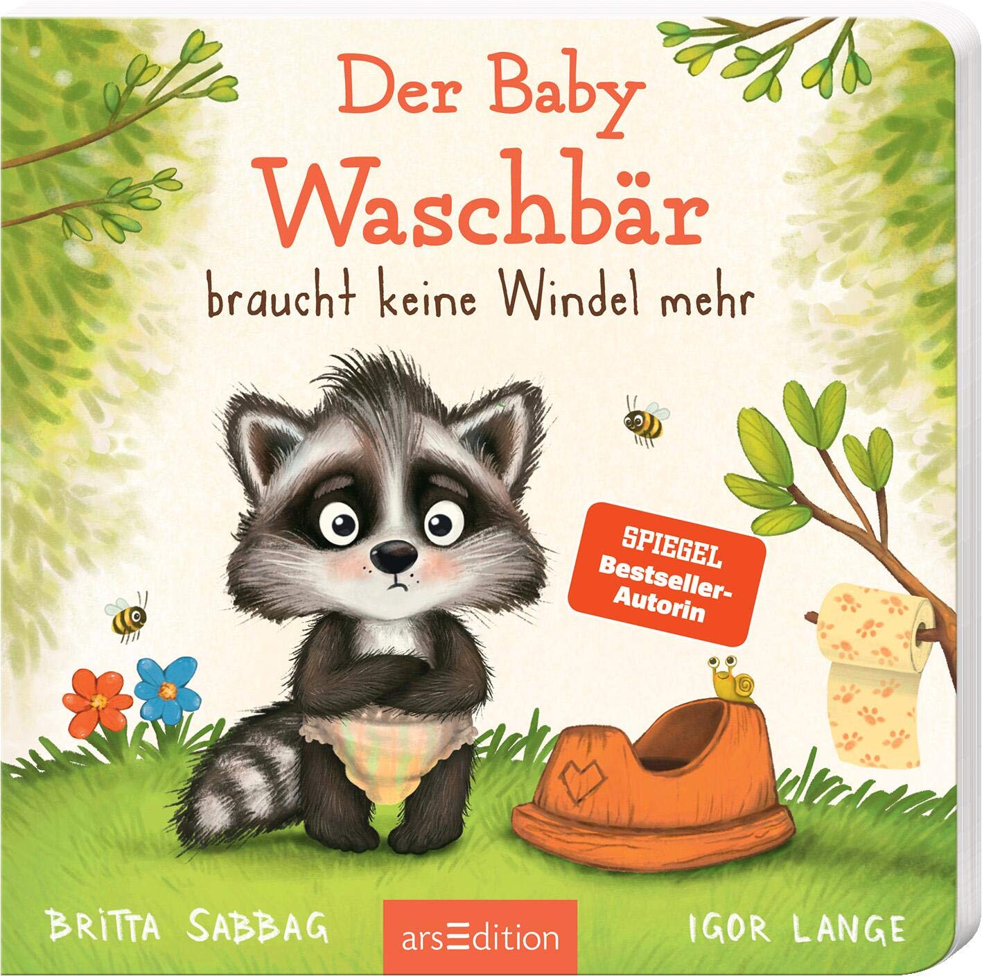 Der Baby Waschbär braucht keine Windel mehr Non-fiction