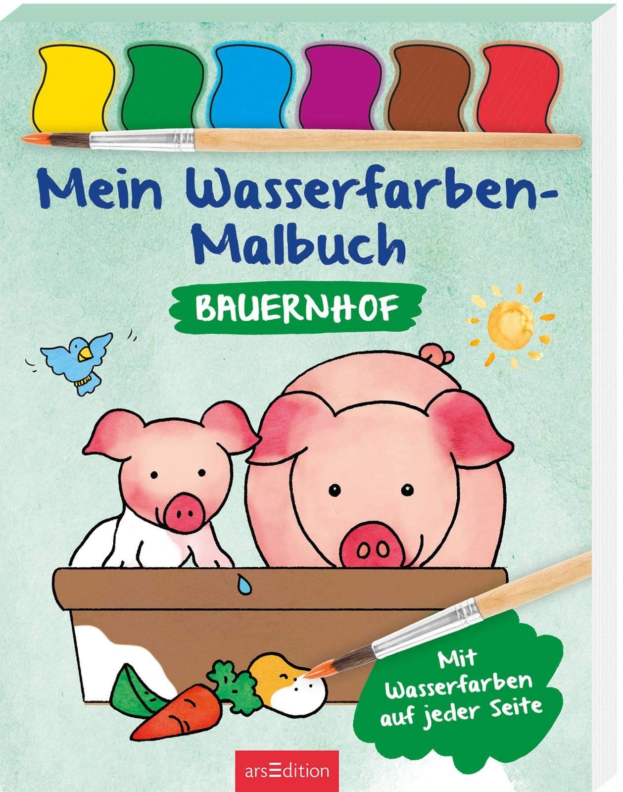 Mein Wasserfarben-Malbuch Bauernhof book