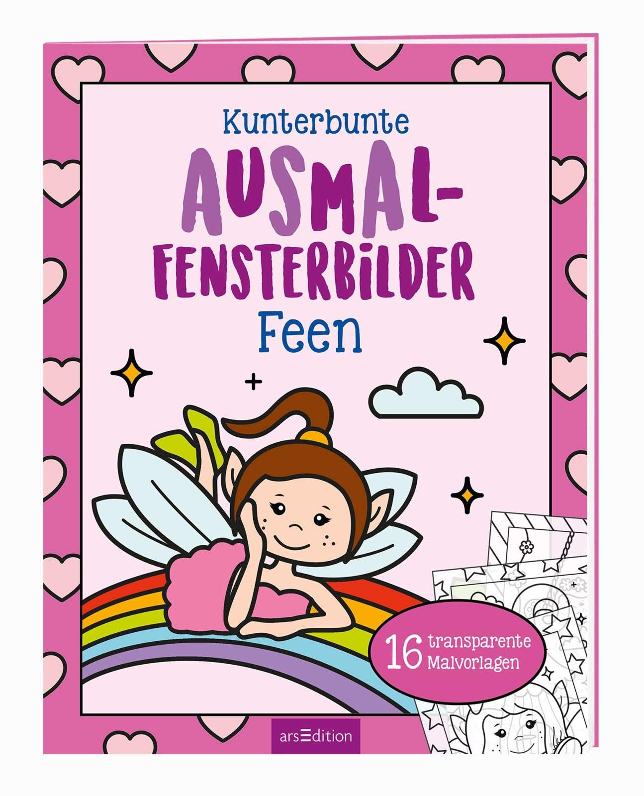 Kunterbunte Ausmal-Fensterbilder - Feen Tiptoi & Games