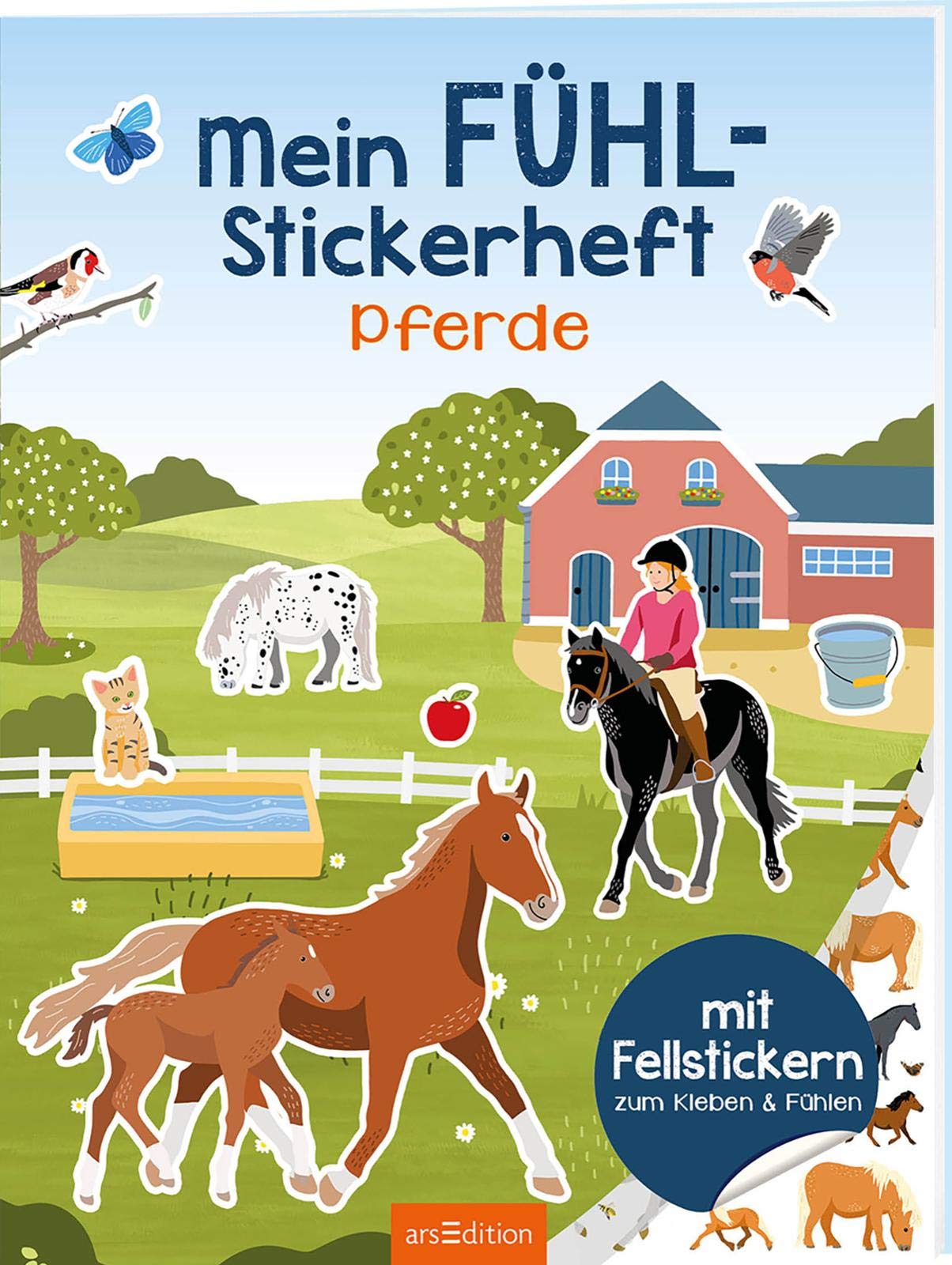 Mein Fühl-Stickerheft - Pferde Non-fiction