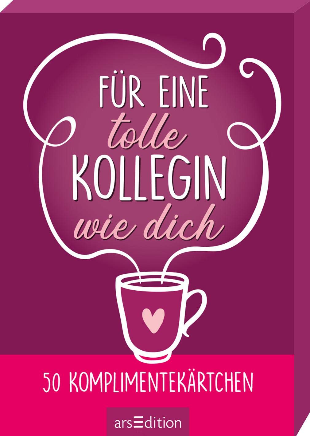 Für eine tolle Kollegin wie dich: 50 Komplimentekärtchen | Kleine Portion Anerkennung für jeden Arbeitstag, Spielkartenformat, ideal auch zum Verschicken Contemporary literature