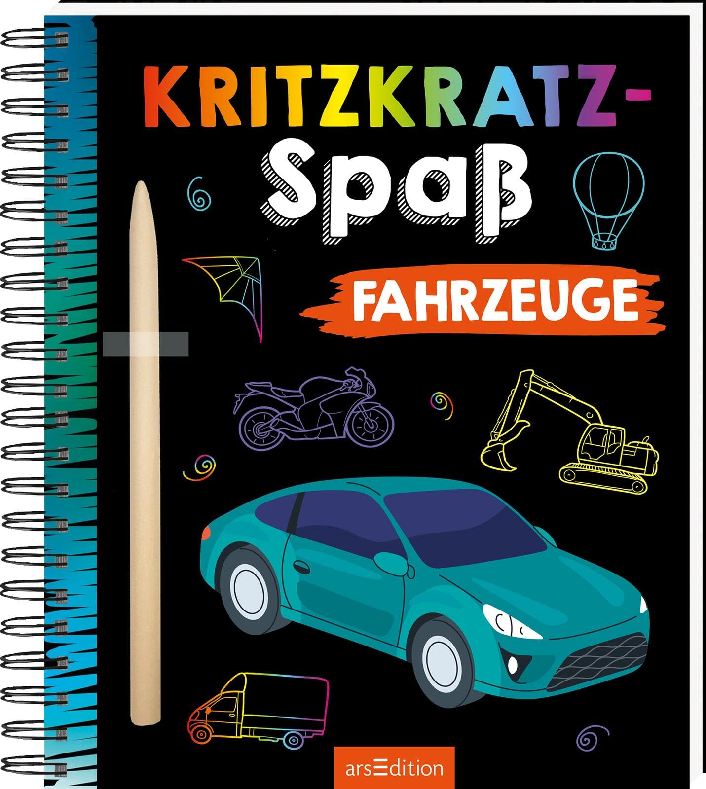 Kritzkratz-Spaß - Fahrzeuge Non-fiction