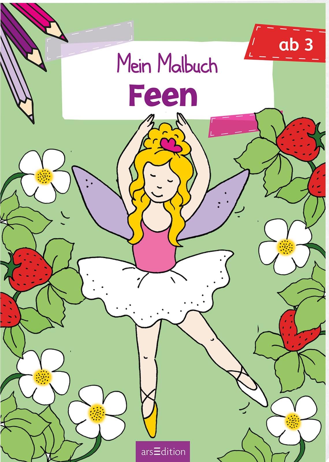 Mein Malbuch ab 3 Jahren – Feen VE 5 Tiptoi & Games
