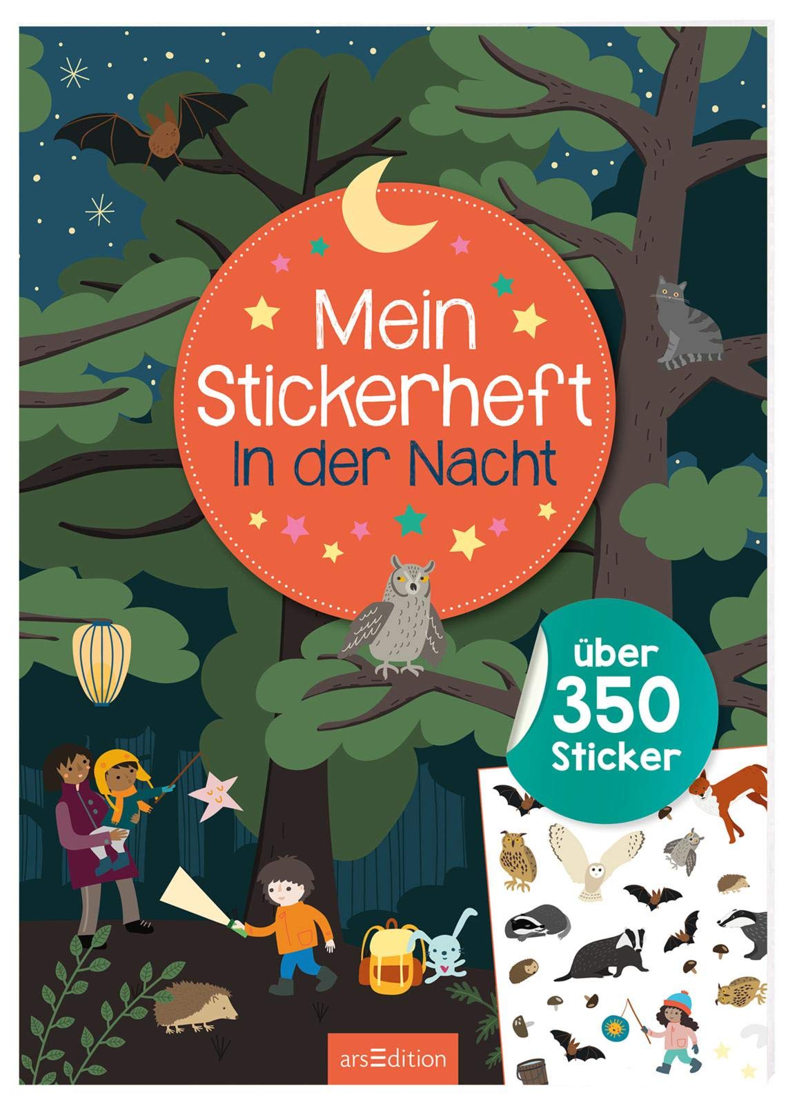 Mein Stickerheft – In der Nacht: Über 350 Sticker | Stickerheft für Kinder ab 4 Jahren Novels & Short Stories