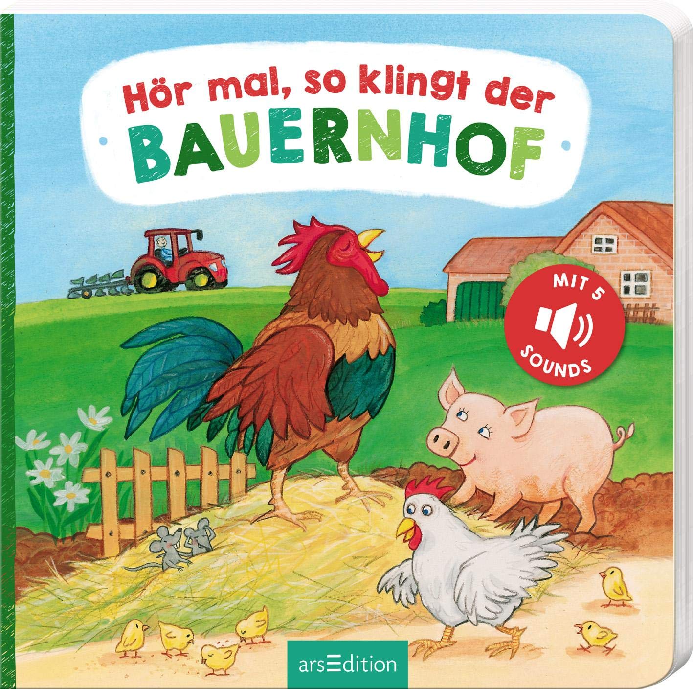 Hör mal, so klingt der Bauernhof: Mit 5 Sounds | Hochwertiges Pappbilderbuch mit realistischen Sounds für Kinder ab 18 Monaten Health, Nutrition & Fitness