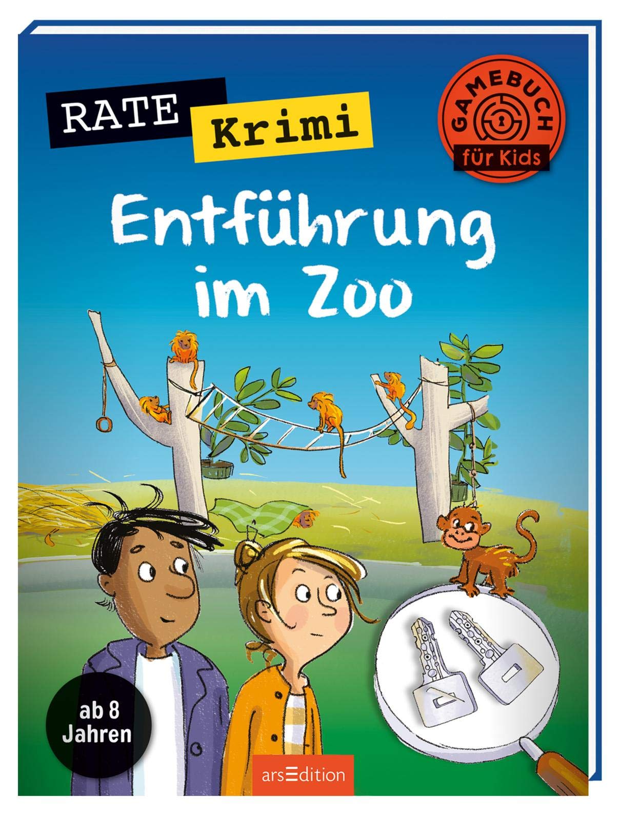 Rate-Krimi - Entführung im Zoo: Ab 8 Jahren | Spannendes Rätselheft für Krimi-Fans Tiptoi & Games
