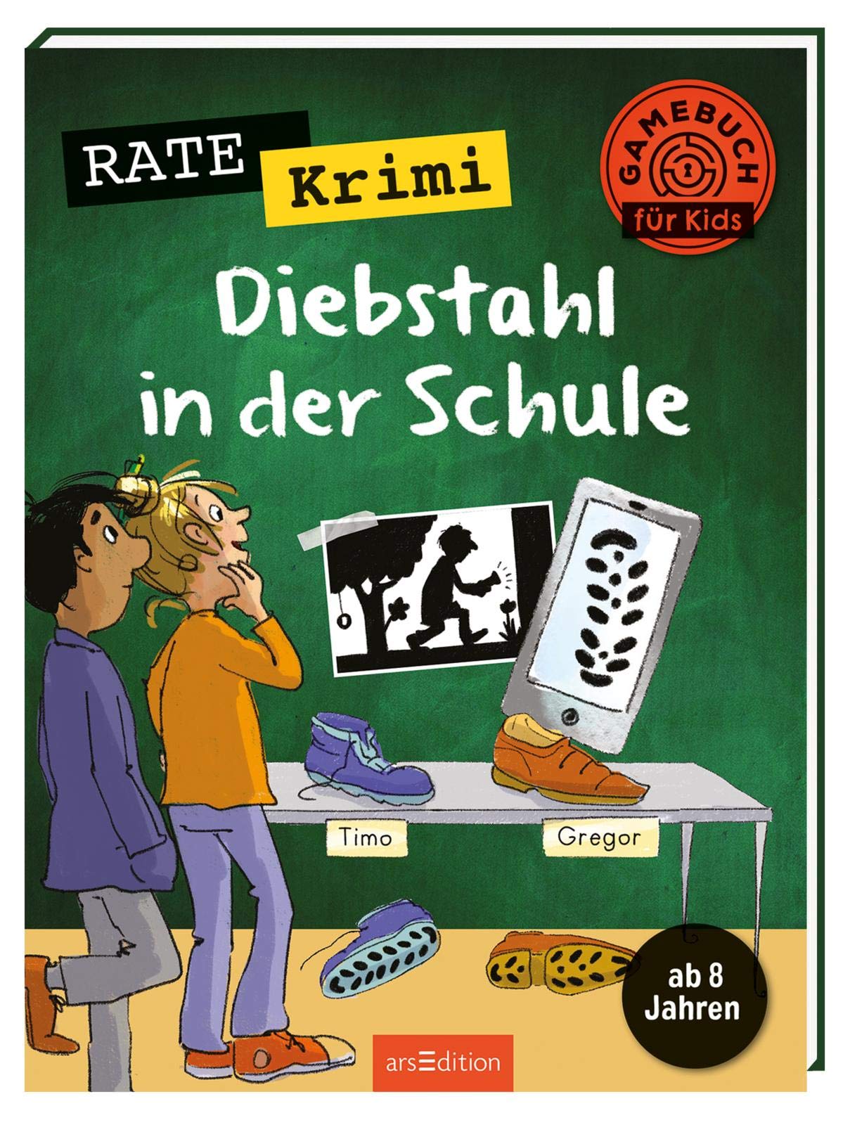 Rate-Krimi - Diebstahl in der Schule Tiptoi & Games