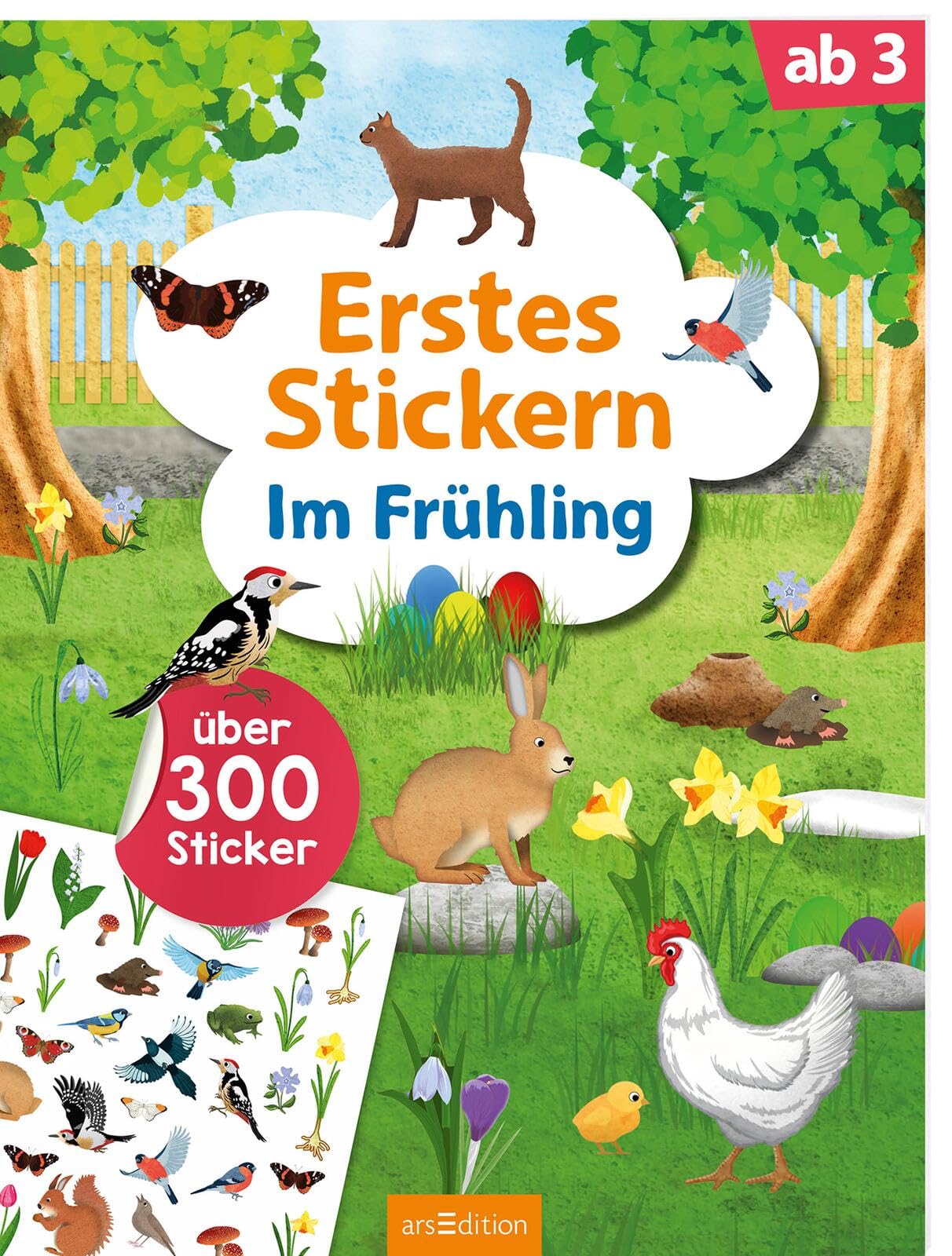 Erstes Stickern - Im Frühling Business & Technology