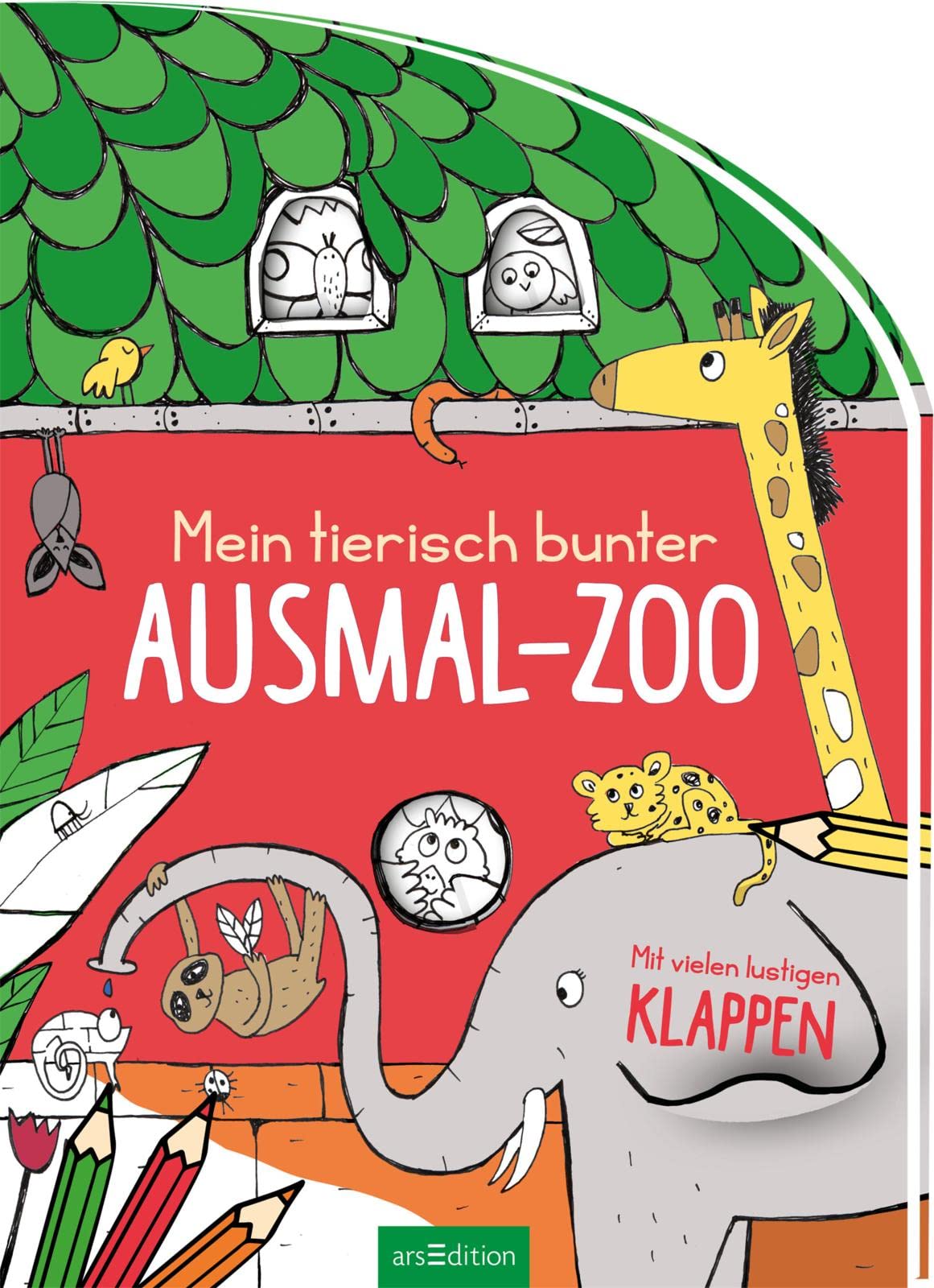 Mein tierisch bunter Ausmal-Zoo book