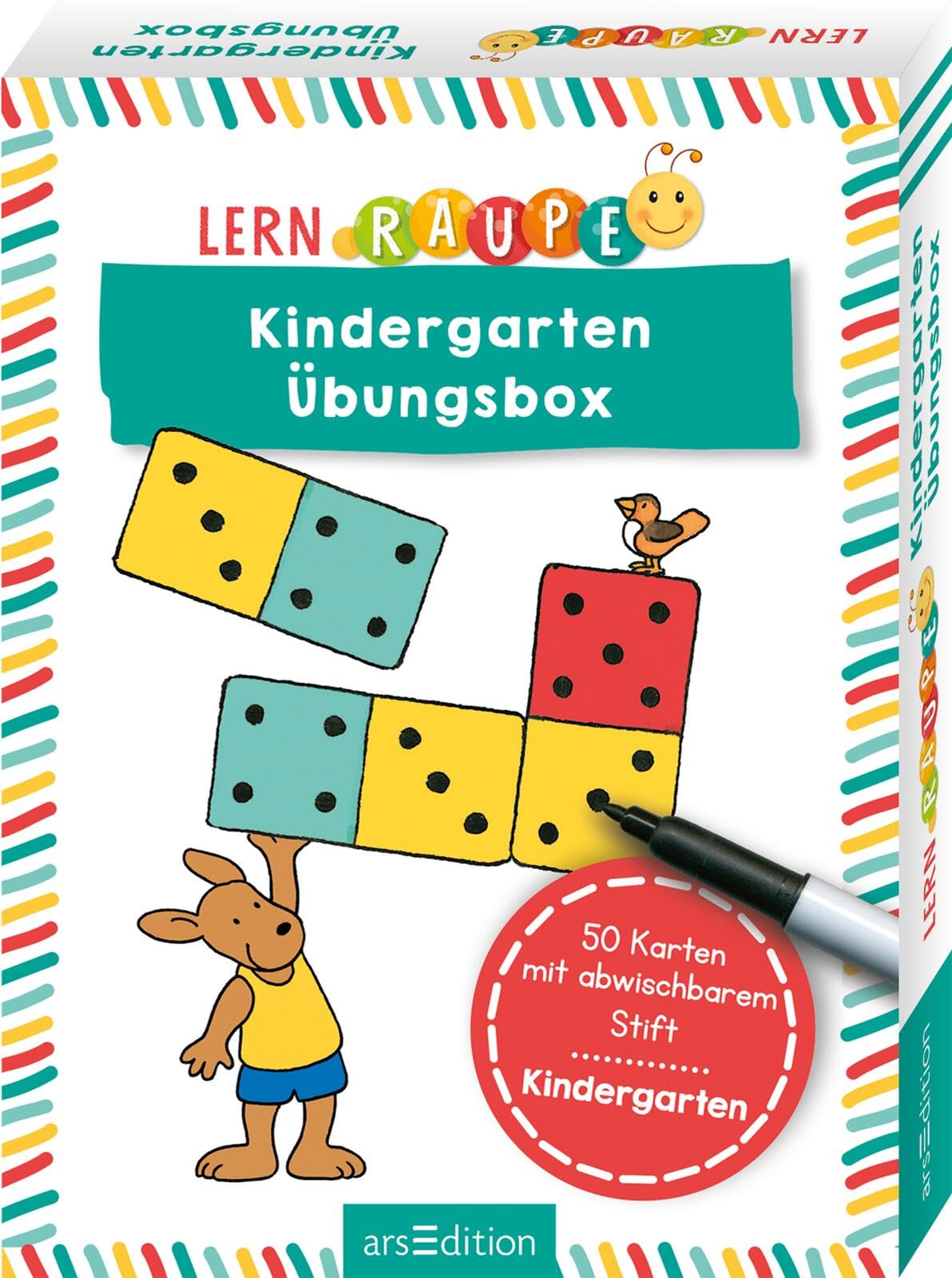 Lernraupe - Kindergarten-Übungsbox Non-fiction