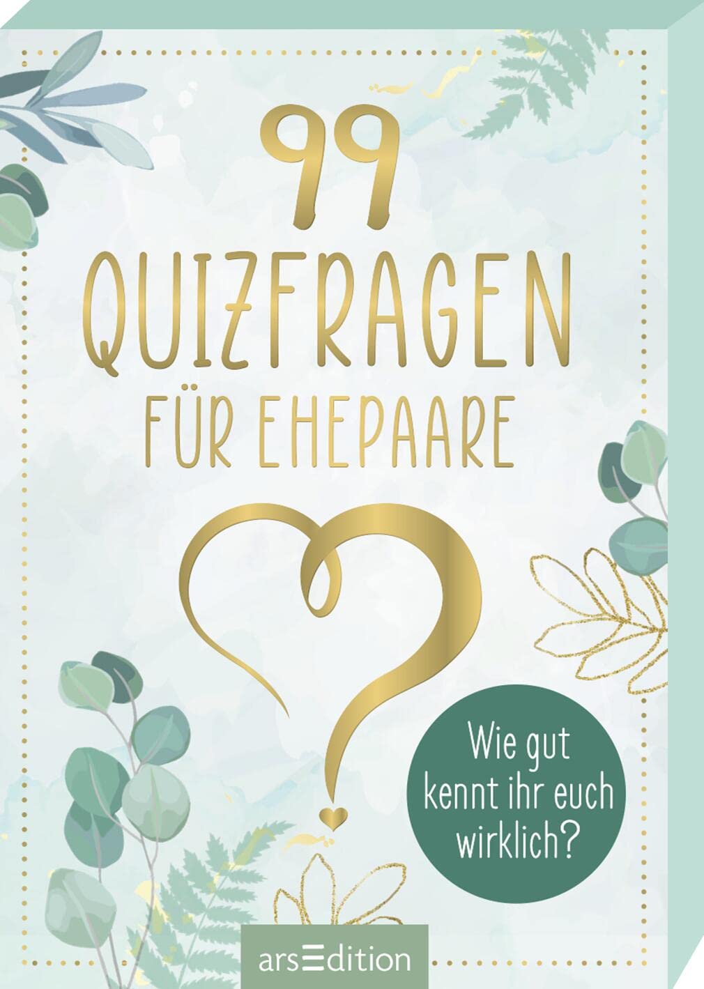 99 Quizfragen für Ehepaare: Wie gut kennt ihr euch wirklich? | Fragespiel für spannende Stunden zu zweit, schönes Hochzeitsgeschenk Lifestyle