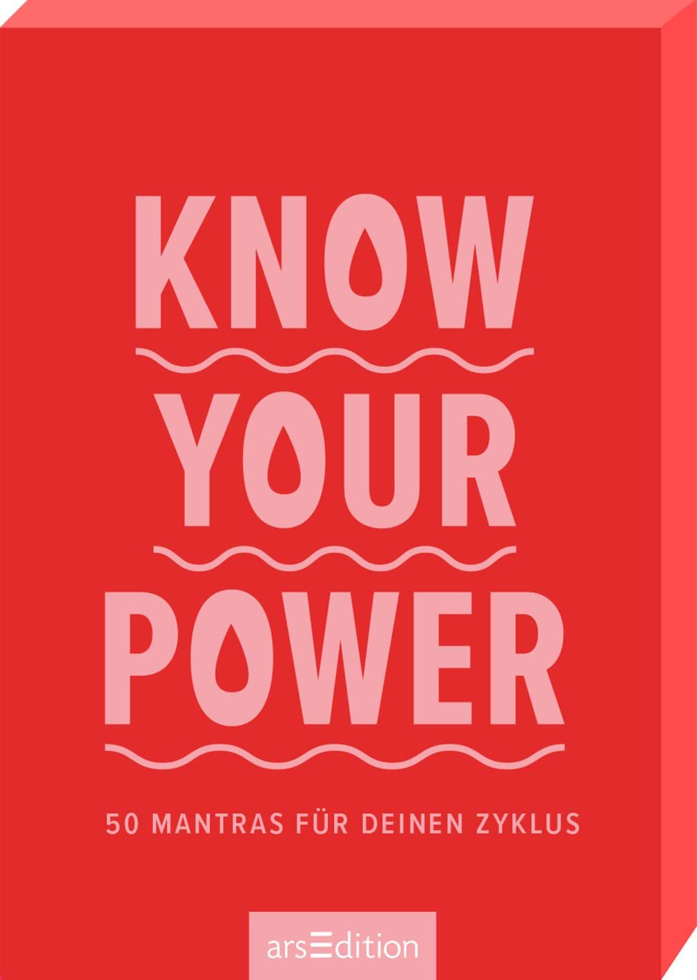 Know your power: 50 Mantras für deinen Zyklus book