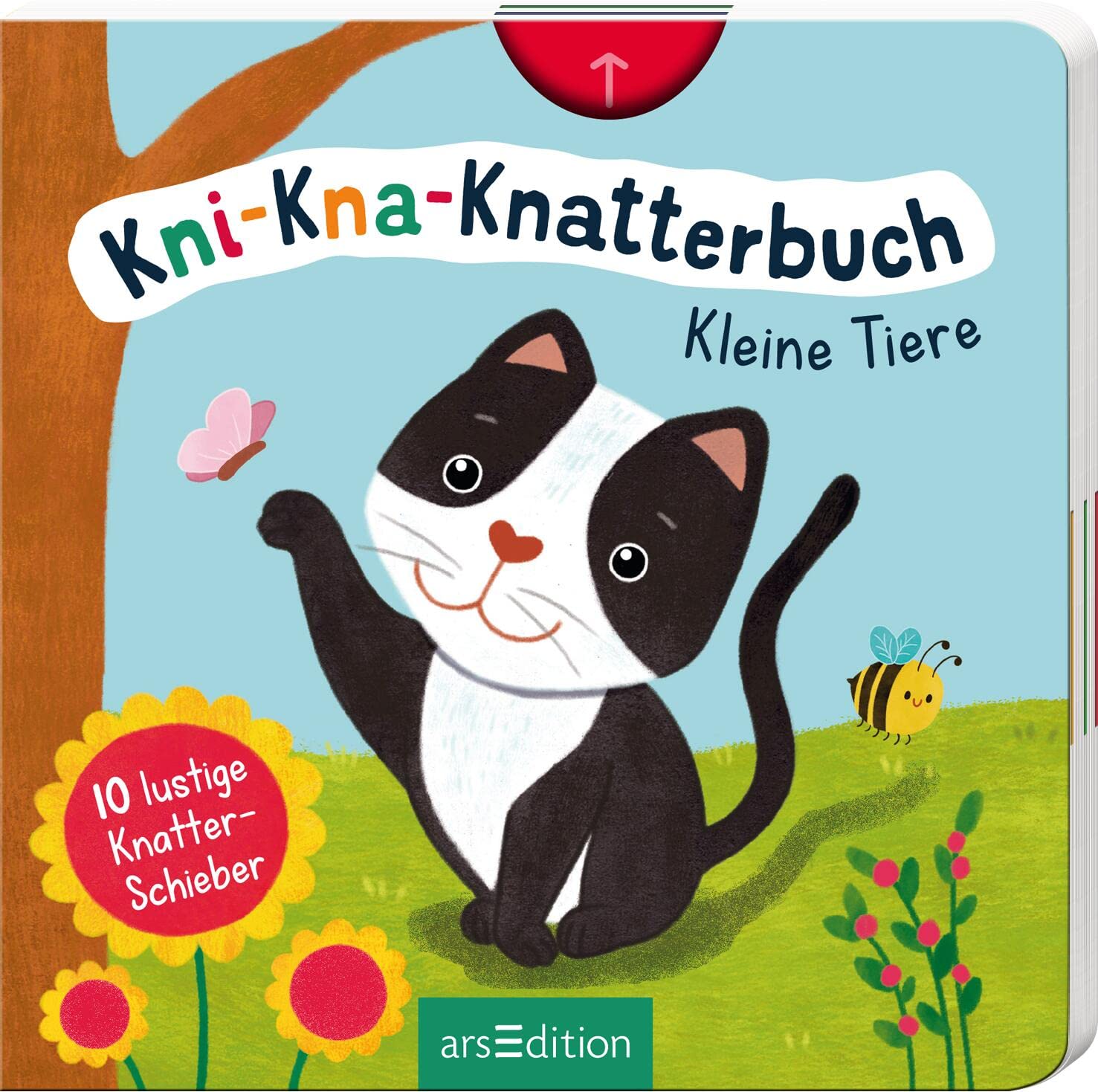 Kni-Kna-Knatterbuch – Kleine Tiere: Mit 10 lustigen Knatter-Schiebern | Hochwertiges Pappbilderbuch mit spannenden Schiebern und mechanischem Sound für Kinder ab 12 Monaten Health, Nutrition & Fitness