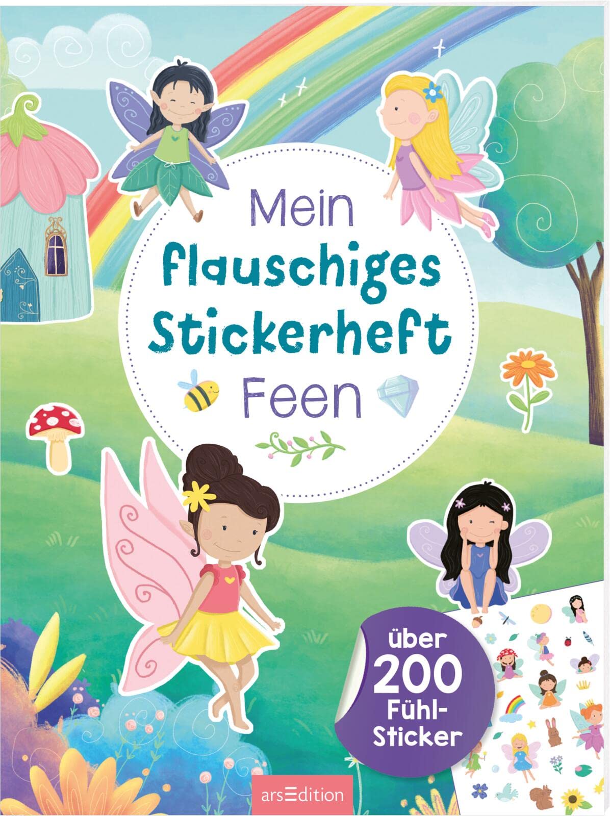 Mein flauschiges Stickerheft - Feen Health, Nutrition & Fitness