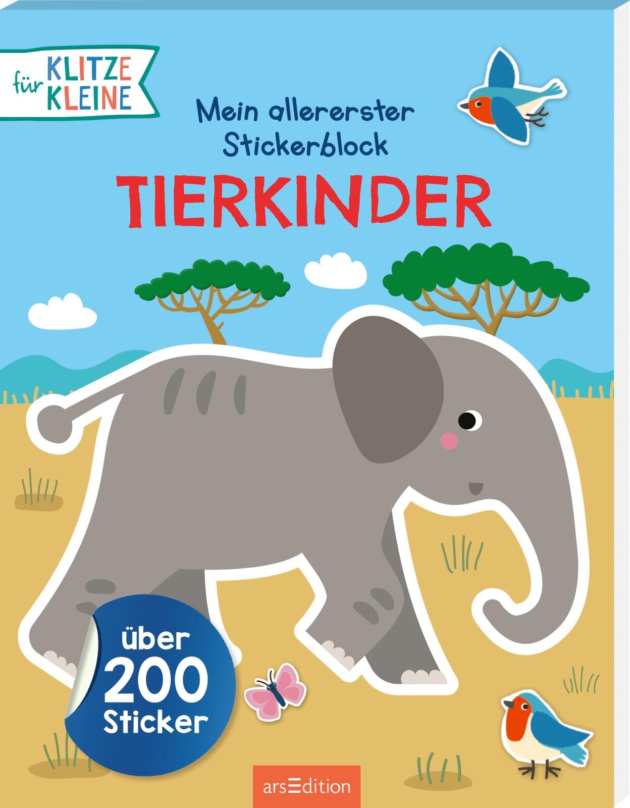 Mein allererster Stickerblock - Tierkinder Non-fiction