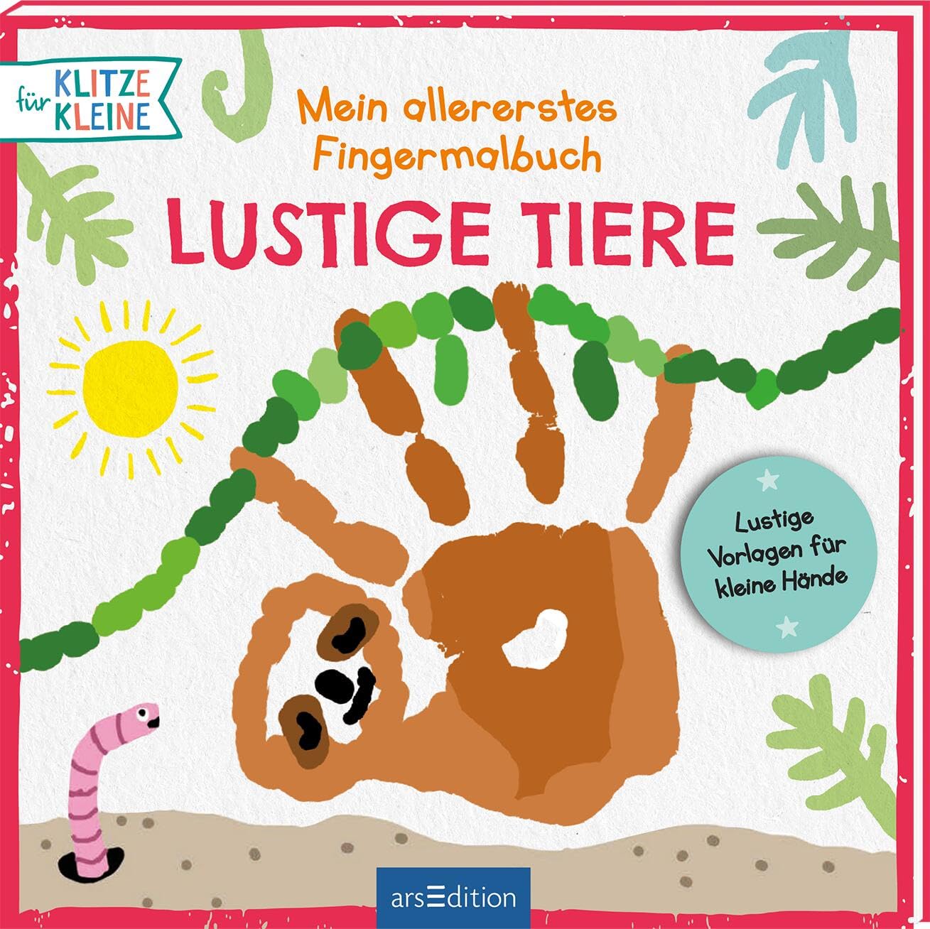 Mein allererstes Fingermalbuch - Lustige Tiere book