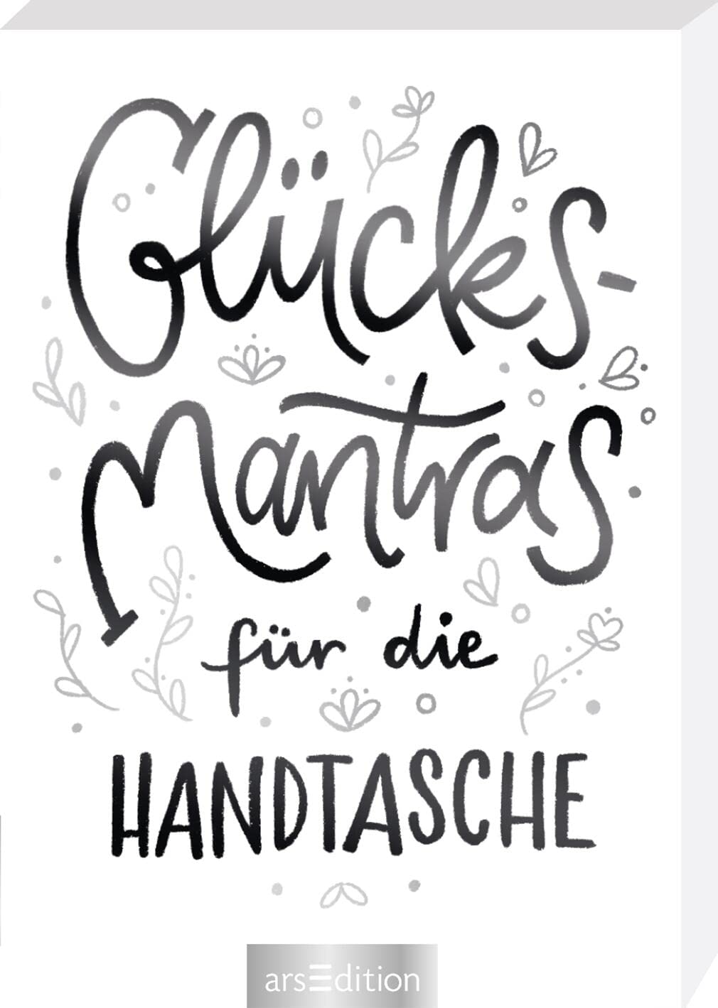 Glücksmantras für die Handtasche: Kartenbox mit 50 Sprüchekarten in trendiger Optik Lifestyle