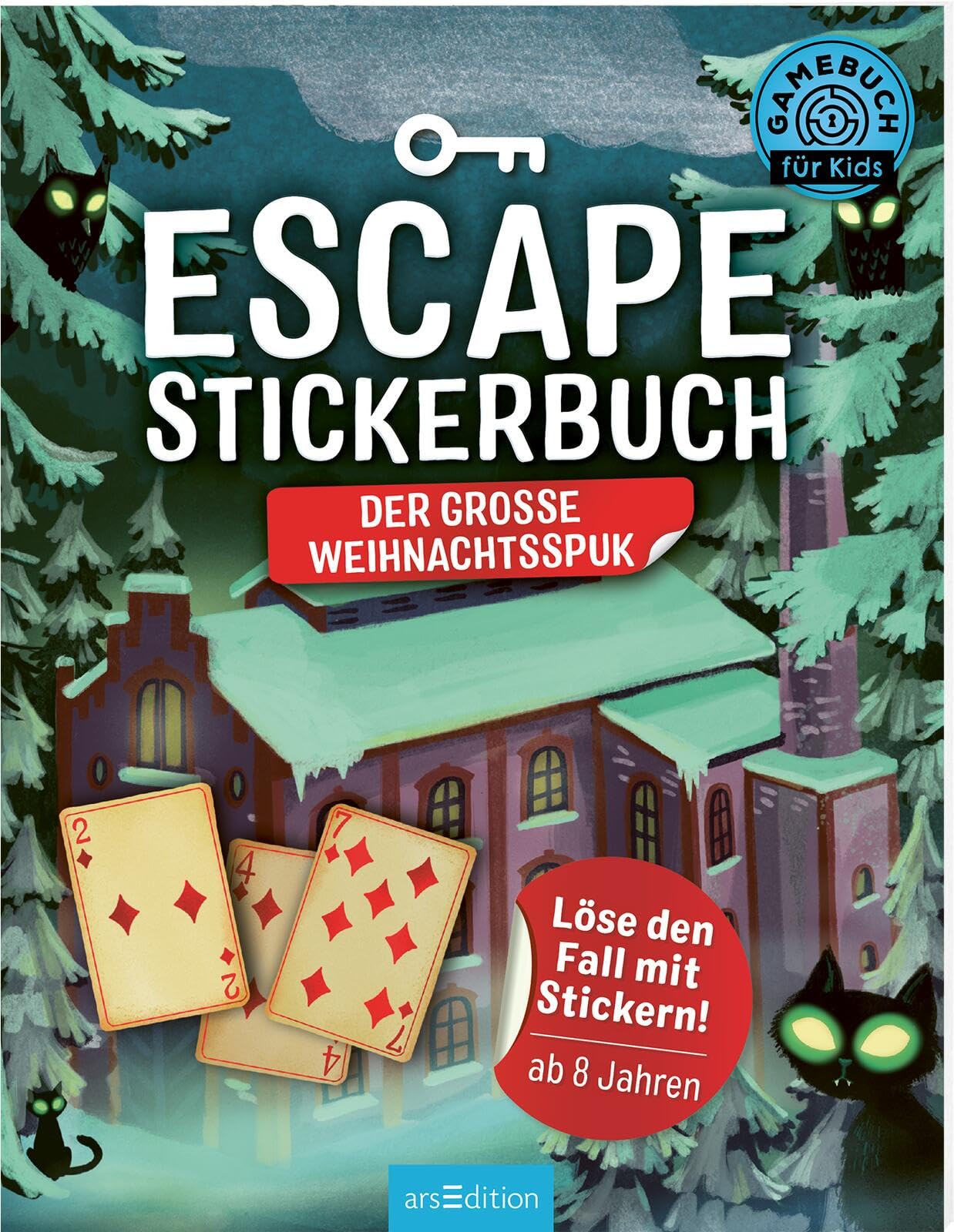Escape-Stickerbuch - Der große Weihnachtsspuk Novels & Short Stories