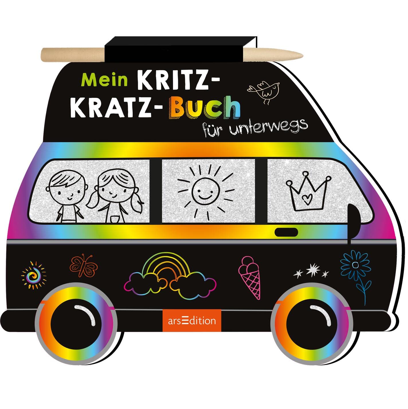 Mein Kritzkratz-Buch für unterwegs Leisure, Home & Garden