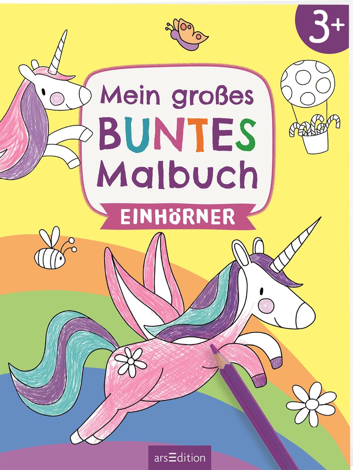 Product Image: Mein großes buntes Malbuch - Einhörner