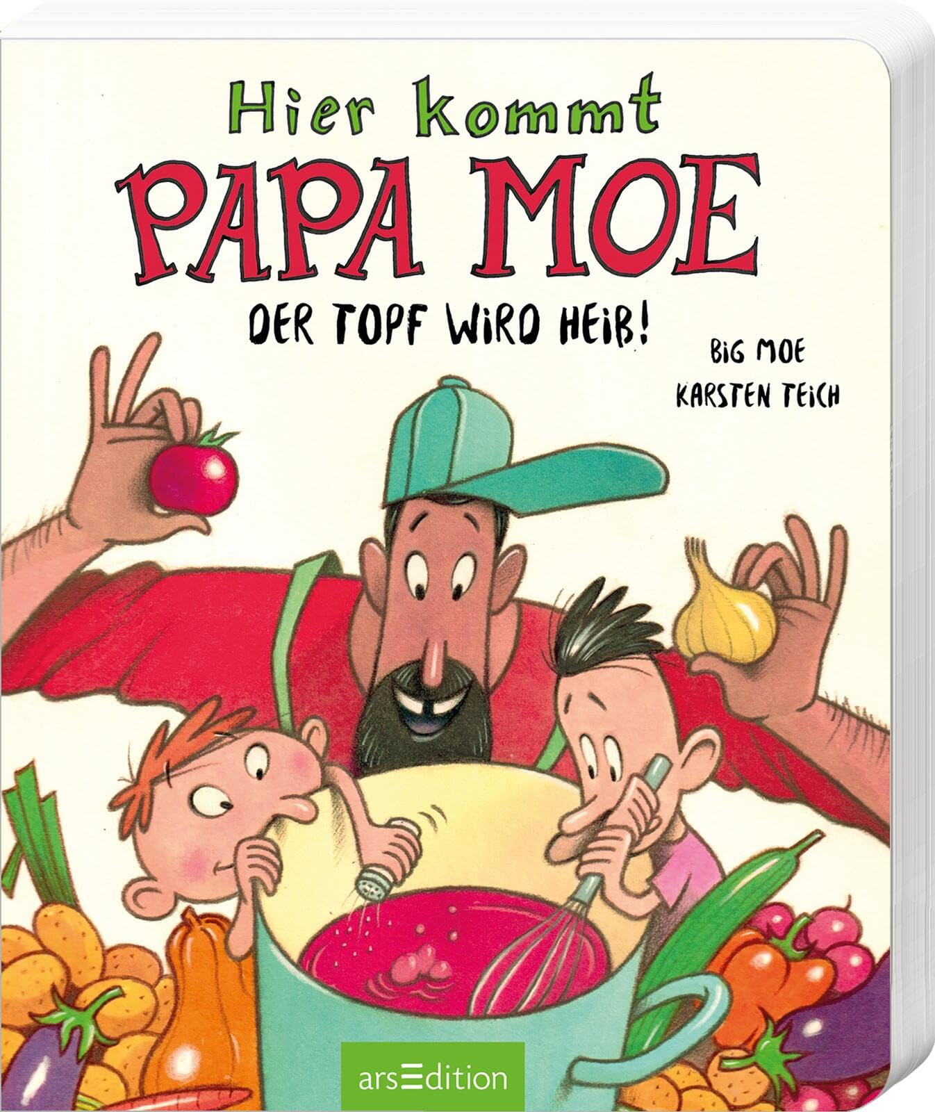 Hier kommt Papa Moe: Der Topf wird heiß!: Das zweite Bilderbuch von Kinderbuchrapper Big Moe für Kinder ab 2 Jahren Leisure, Home & Garden