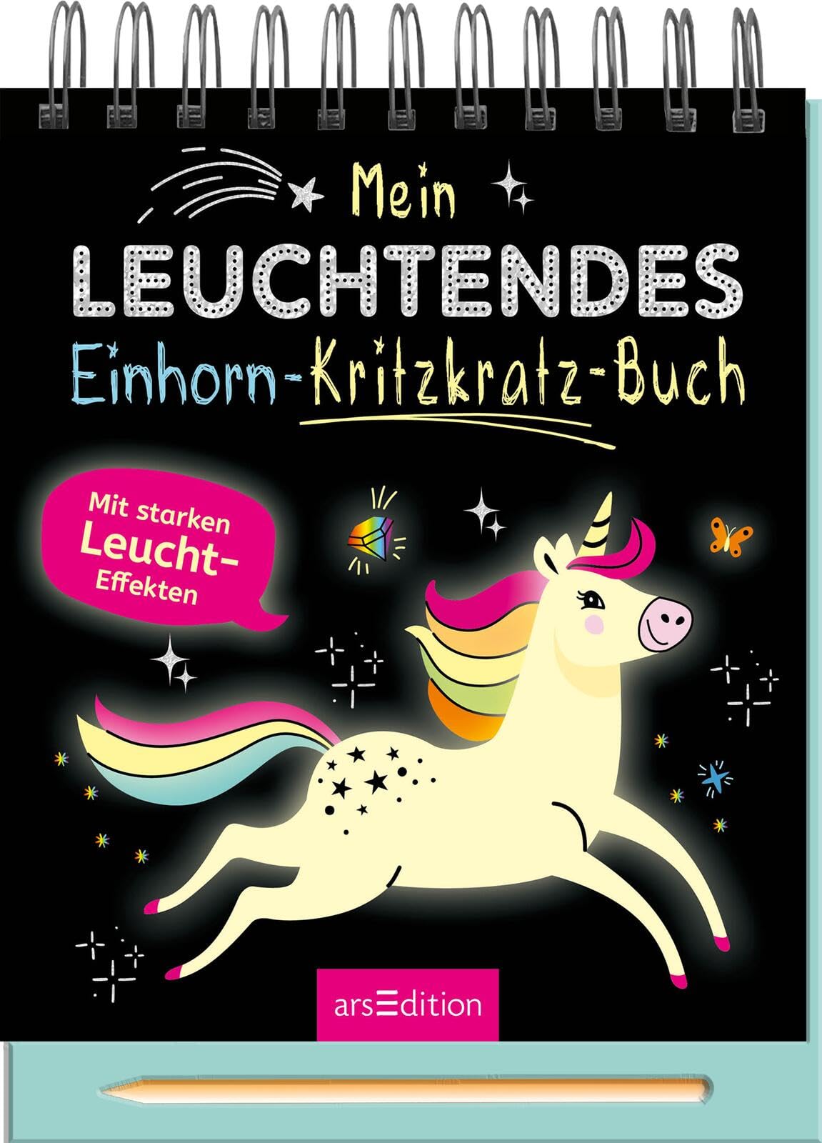 Mein leuchtendes Einhorn-Kritzkratz-Buch Novels & Short Stories for children