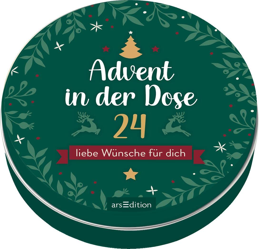 Advent in der Dose. 24 liebe Wünsche für dich: Herzerwärmender Adventskalender für Erwachsene Lifestyle